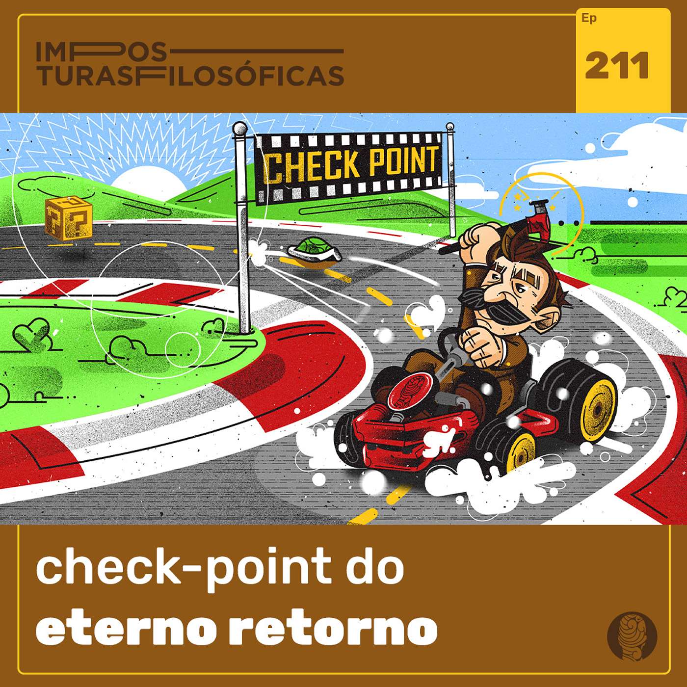 #211 check-point do eterno retorno | Nietzsche, Zaratustra e o instante imenso episode artwork