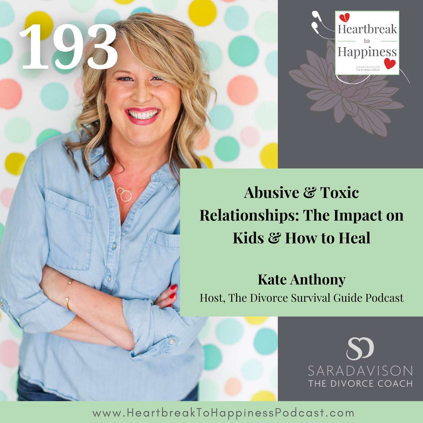 Abusive & Toxic Relationships: The Impact on Kids & How to Heal, with Kate Anthony episode artwork