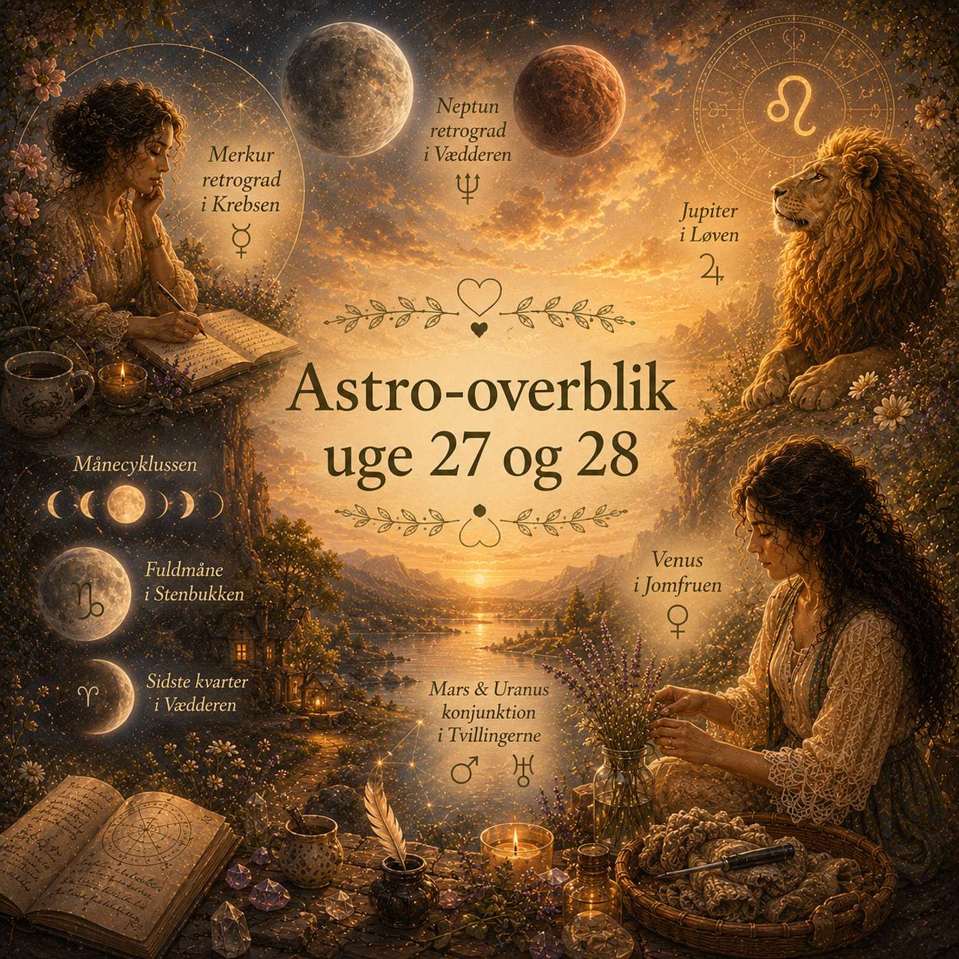 #146: Astro-Overblik Uge 27+28: Et nyt Jupiter-år begynder, retrograder, månecyklus mm episode artwork
