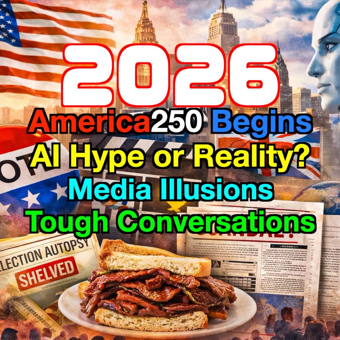 America250, AI Illusions & Tough Conversations | w/ Josiah (Journal of Lost Time) episode artwork
