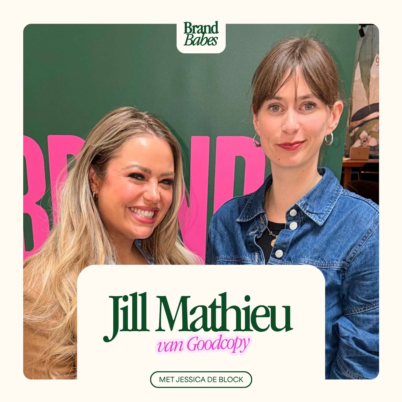 S2E135: Het belang van copywriting voor je brand met Jill Mathieu van Goodcopy episode artwork