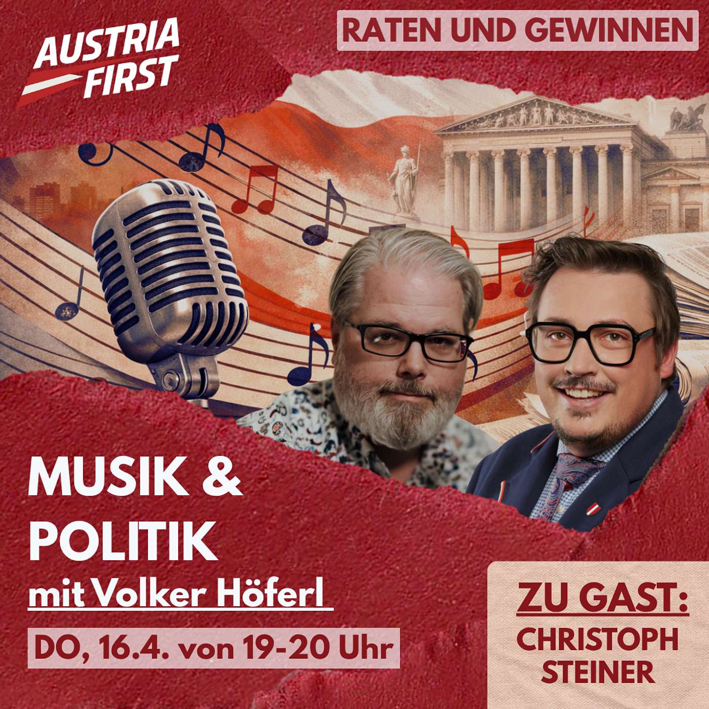 Christoph Steiner: Die Zillertaler Urgewalt mit dem Hang zu Schürzenjägern – Musik und Politik episode artwork