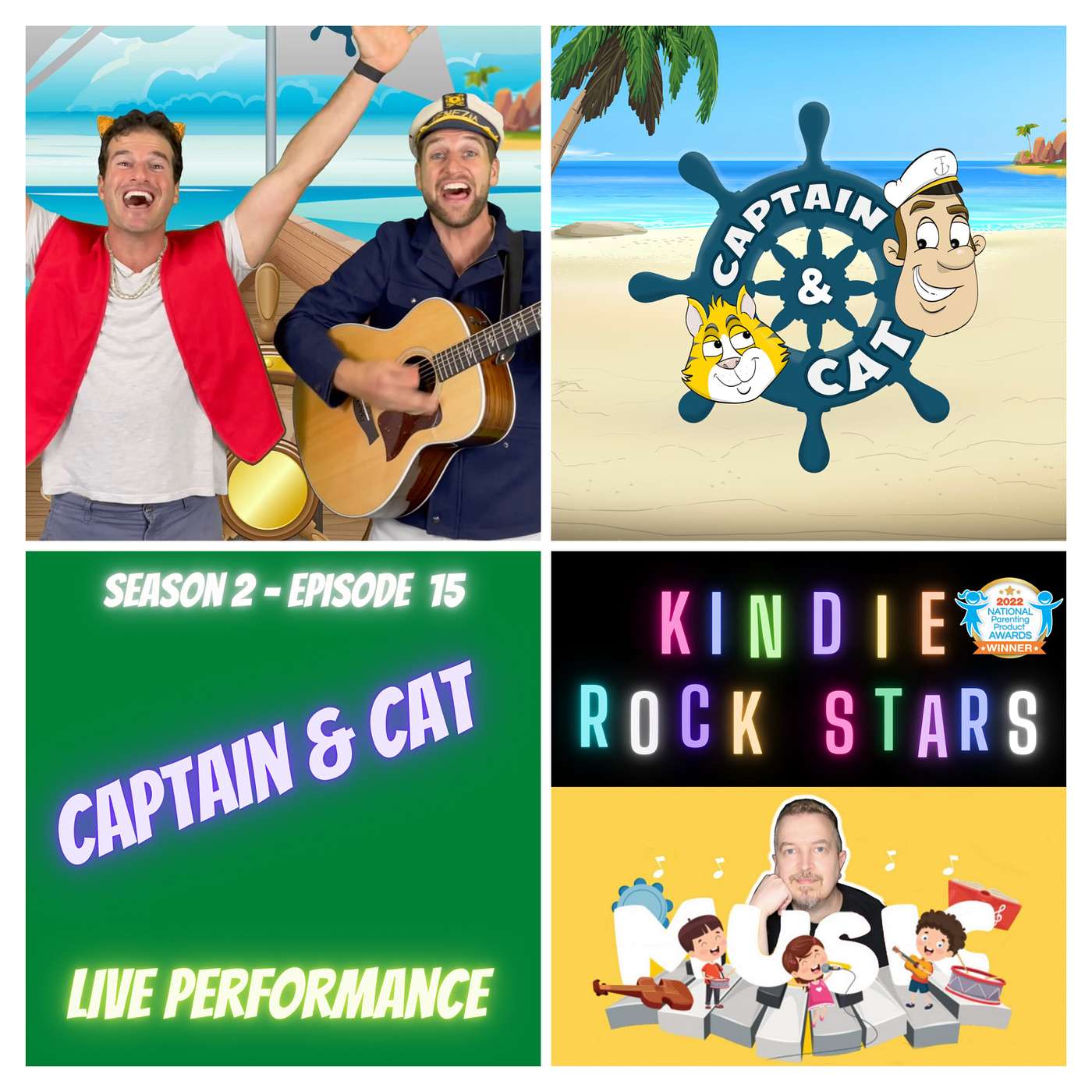 Season 2 Ep 15 - CAPTAIN & CAT - Live Performance
