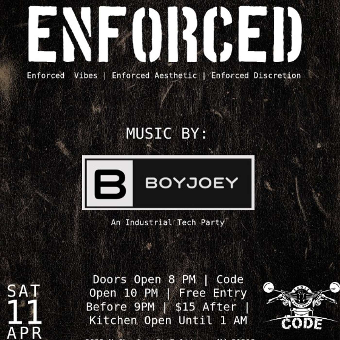 Enforced! @ The Baltimore Eagle | Full Set