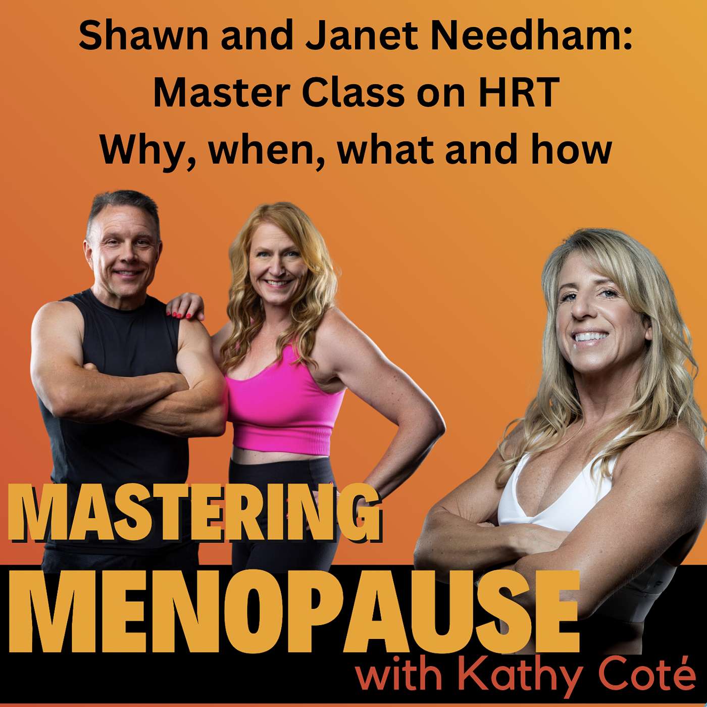 Shawn and Janet Needham: Master Class on HRT Why, when, what and how. episode artwork