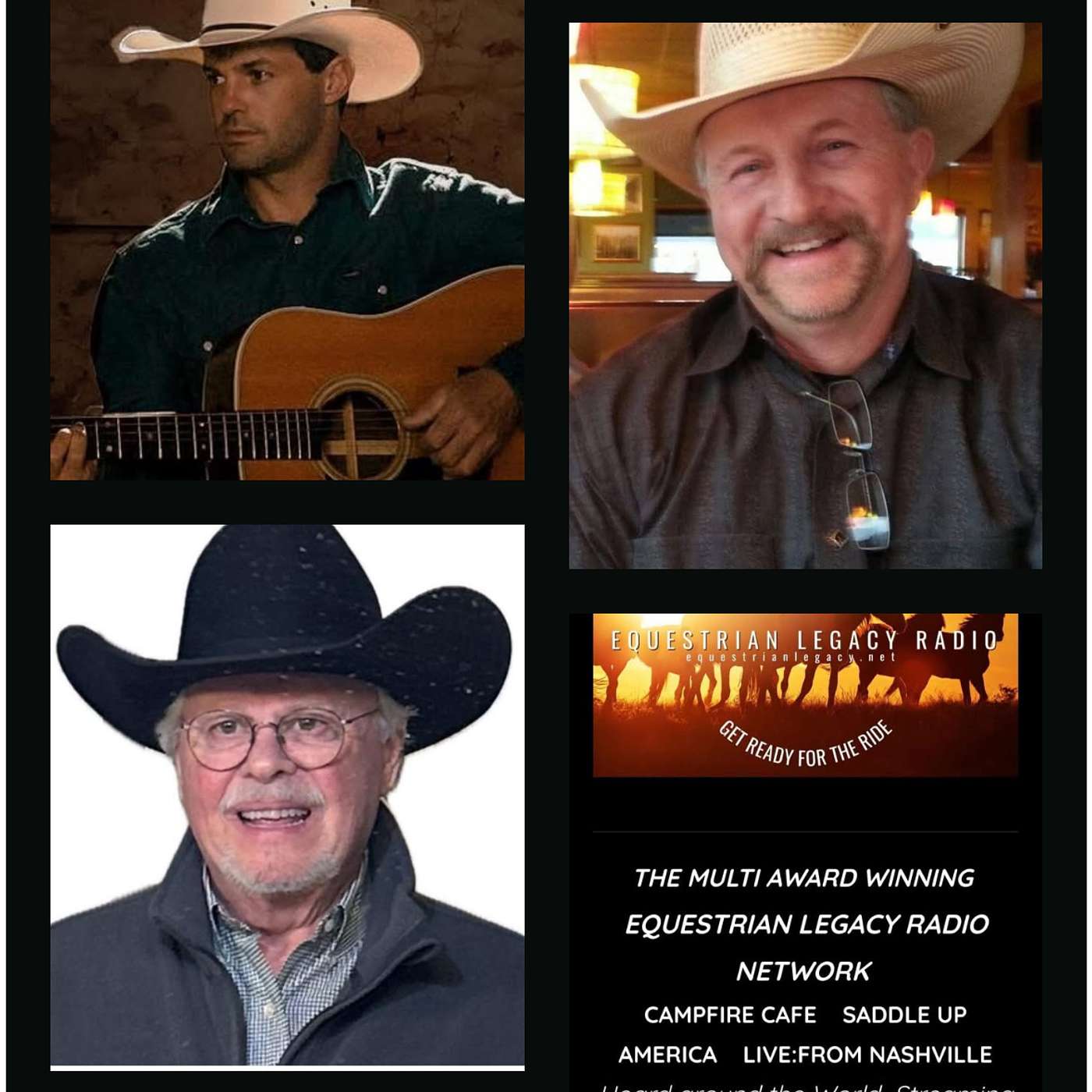 TRIS MUNSICK & THE INNOCENTS and DEL SHIELDS-BOABH on EQUESTRIAN LEGACY RADIO