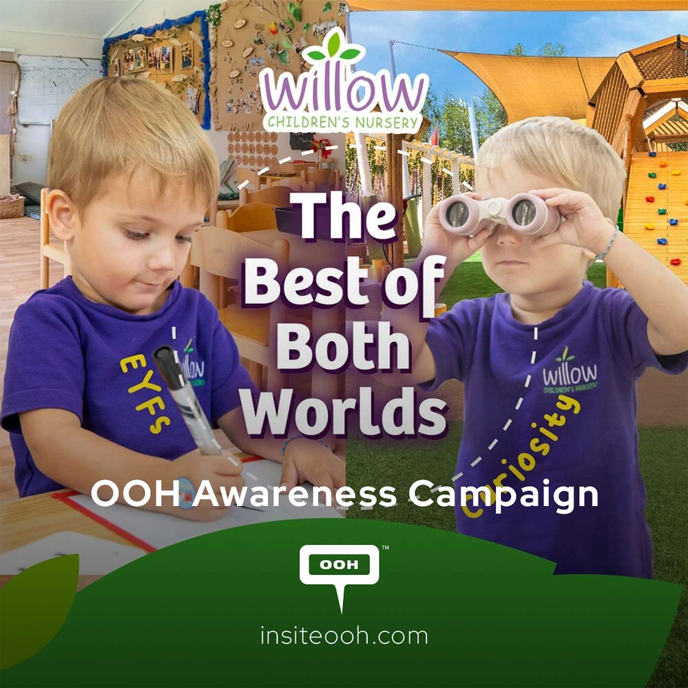 Willow Children’s Nursery Visits Dubai with a DOOH Campaign Celebrating the “Best of Both Worlds” episode artwork