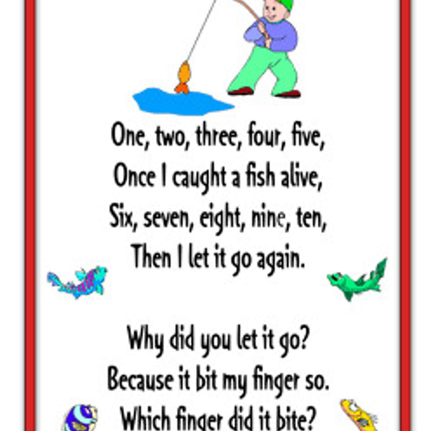 Once I Caught a Fish Alive episode artwork