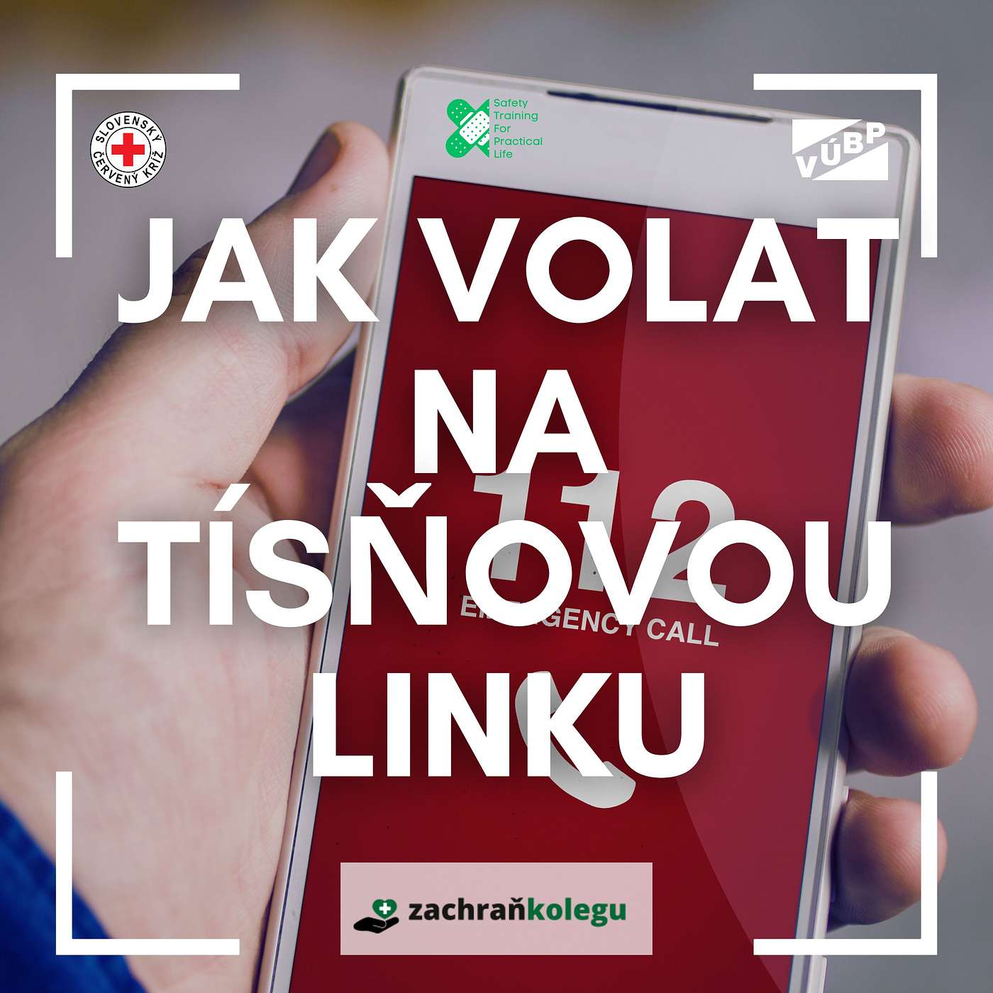 Zachraň kolegu - Jak volat na tísňovou linku