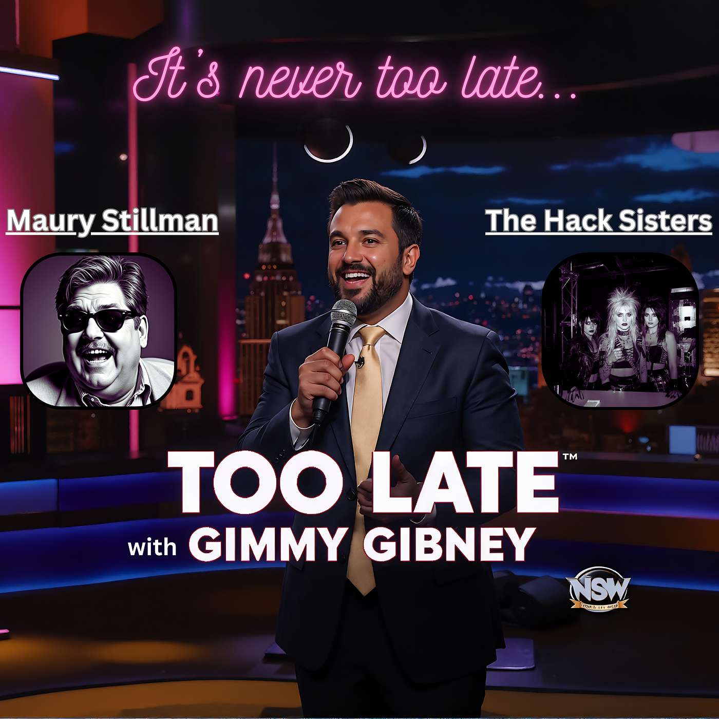 Shoestring TV presents Too Late with Gimmy Gibney