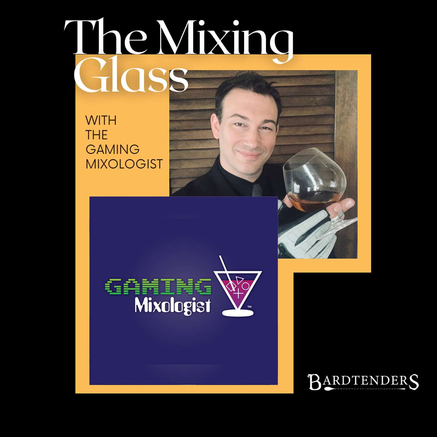 The Mixing Glass | Guest Shift - Frankie Francis | The Gaming Mixologist episode artwork