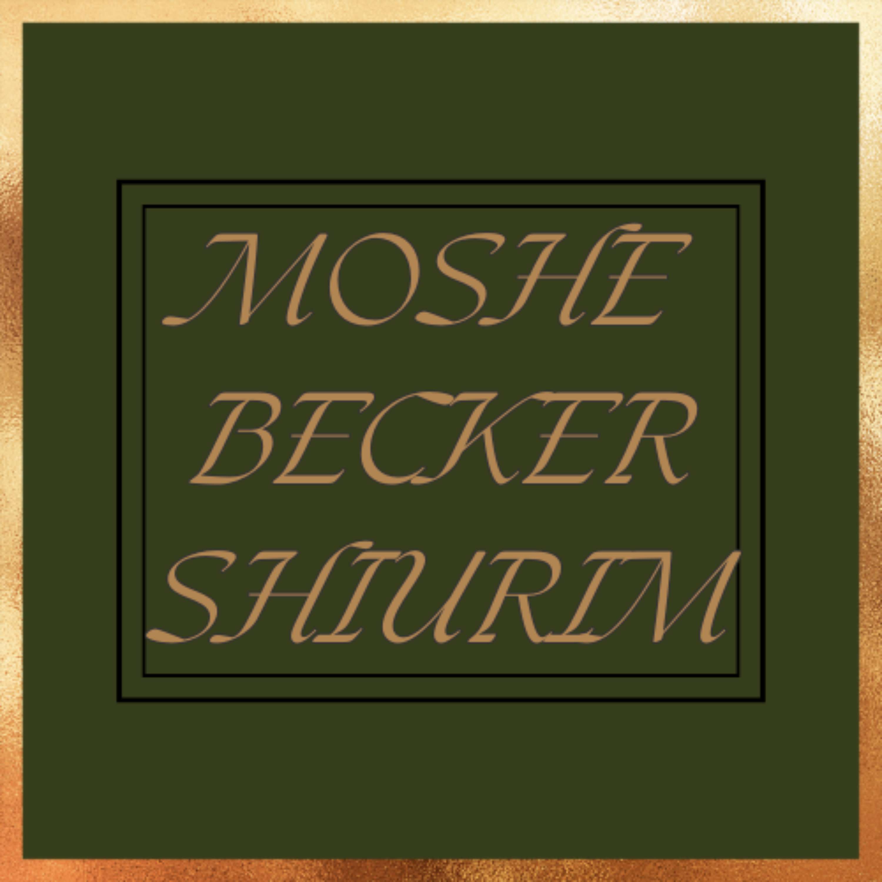 Moshe Becker Weekly Class