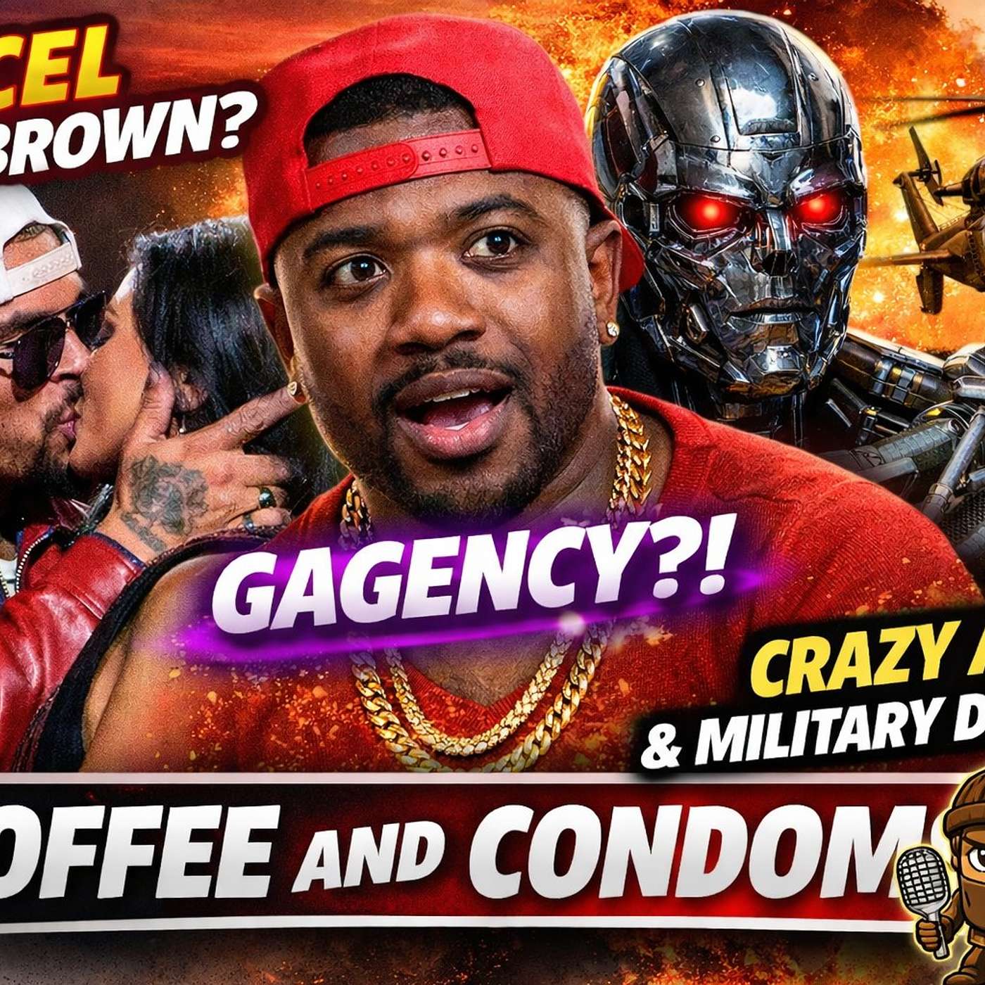 COFFEE AND CONDOMS 60: Chris Brown Backlash, Ray J's Gaygency & AI is a MFer episode artwork