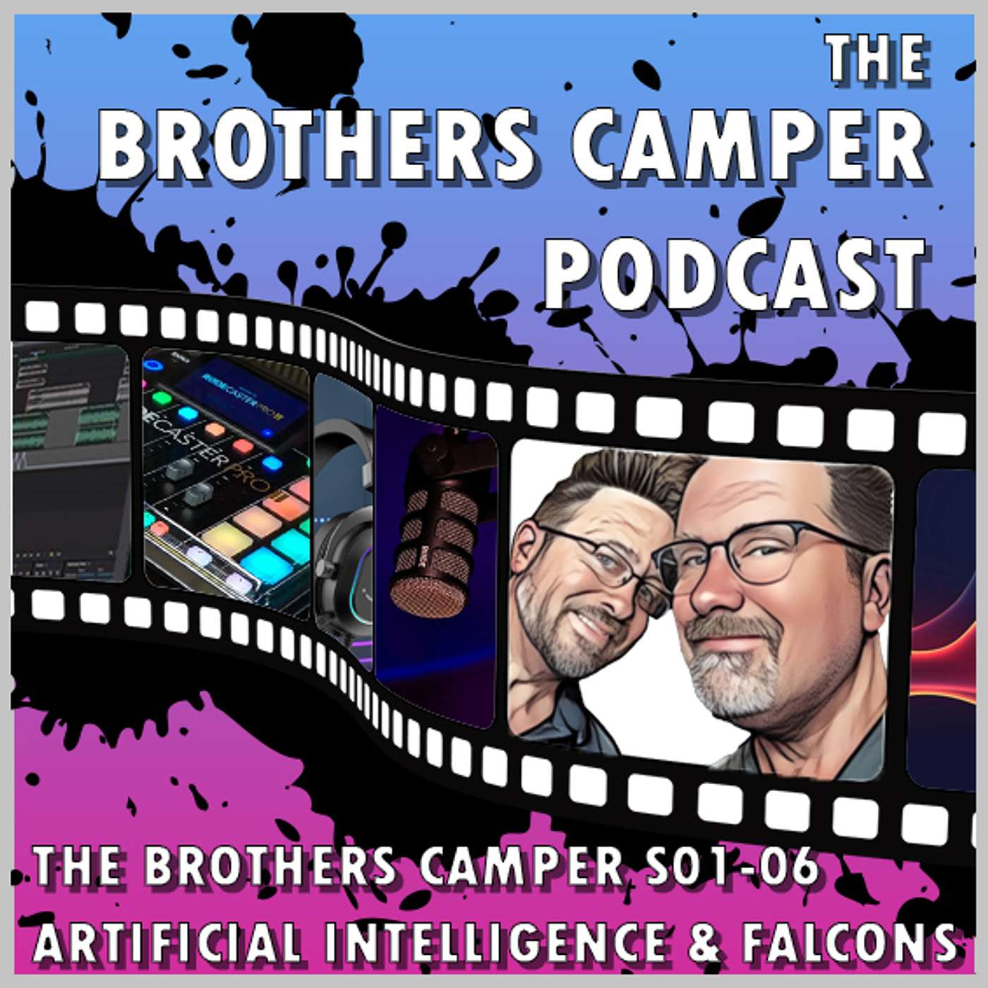 The Brothers Camper S01-06-Artificial Intelligence & Falcons episode artwork