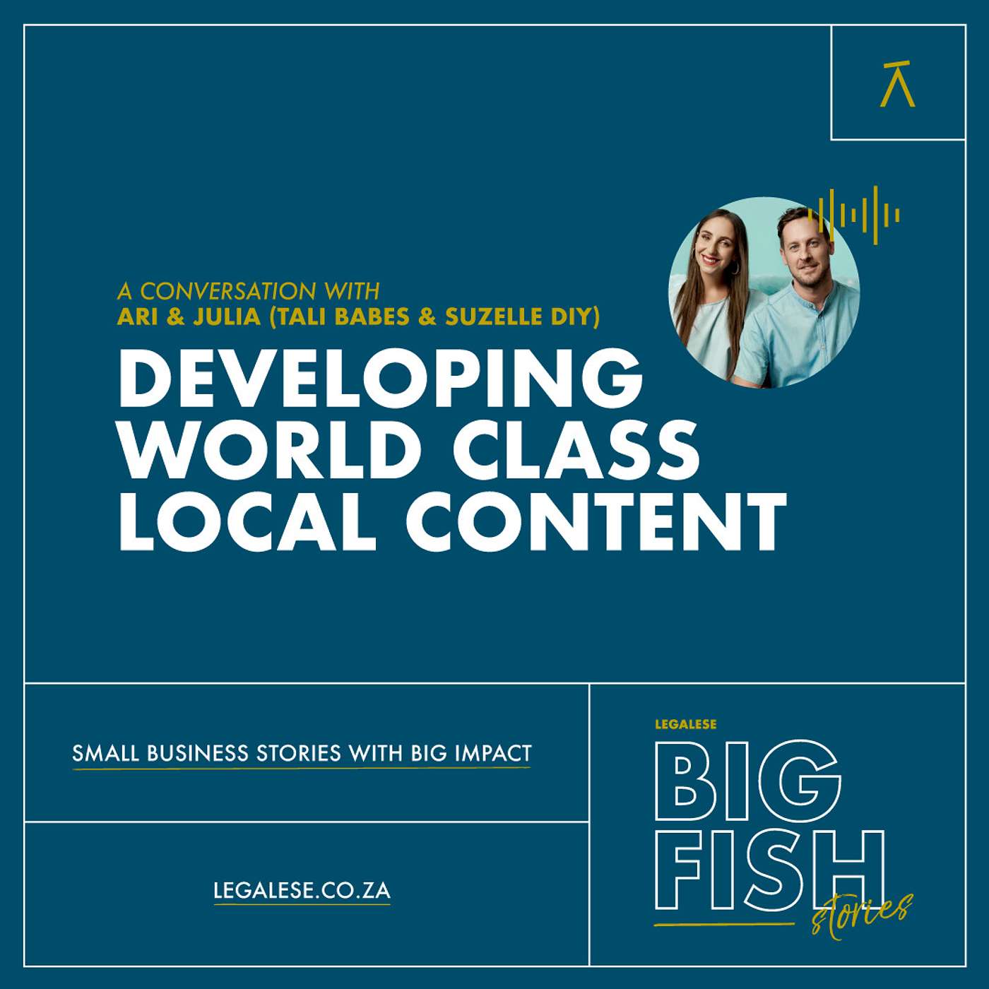 9: Developing World Class Local Content with Ari & Julia (Tali Babes & Suzelle DIY) 9: Developing World Class Local Content with Ari & Julia (Tali Babes & Suzelle DIY)