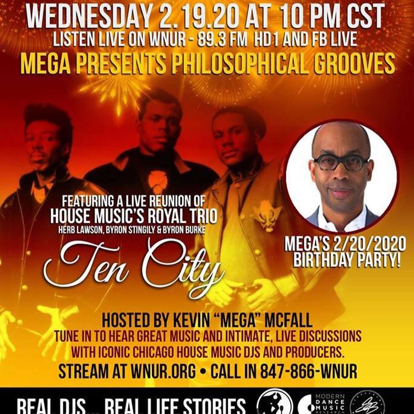 BYRON STINGILY and friends with Kevin "Mega" McFall on Vintage House Feb 2020