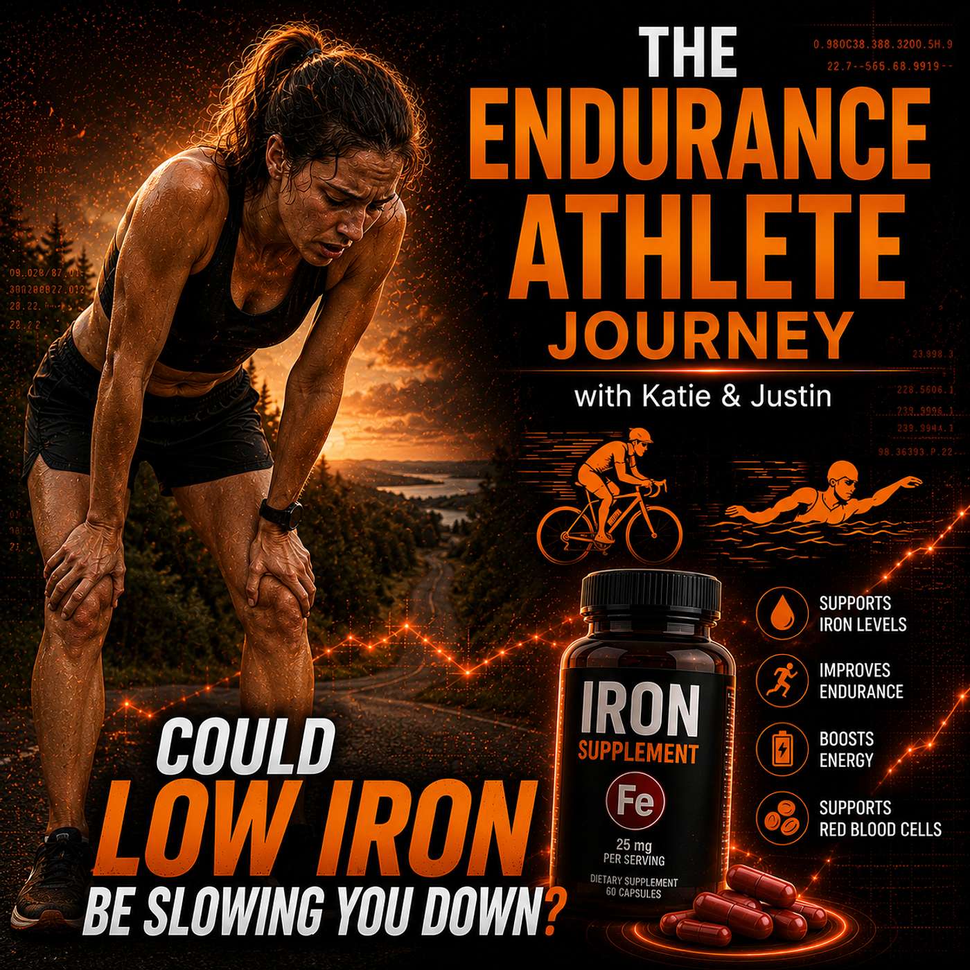 Could Low Iron Be Slowing You Down? Nutrition Deep Dive on Iron Deficiency in Endurance Athletes episode artwork