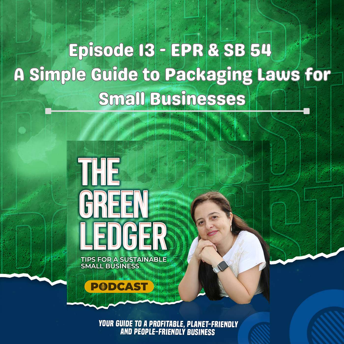 Episode 13 - EPR & SB 54 - A Simple Guide to the Packaging Law for Small Businesses episode artwork