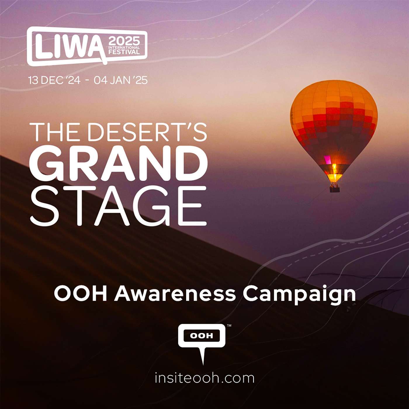 Liwa Festival 2026: Where the Desert Comes Alive on Dubai’s D/OOH Liwa Festival 2026: Where the Desert Comes Alive on Dubai’s D/OOH