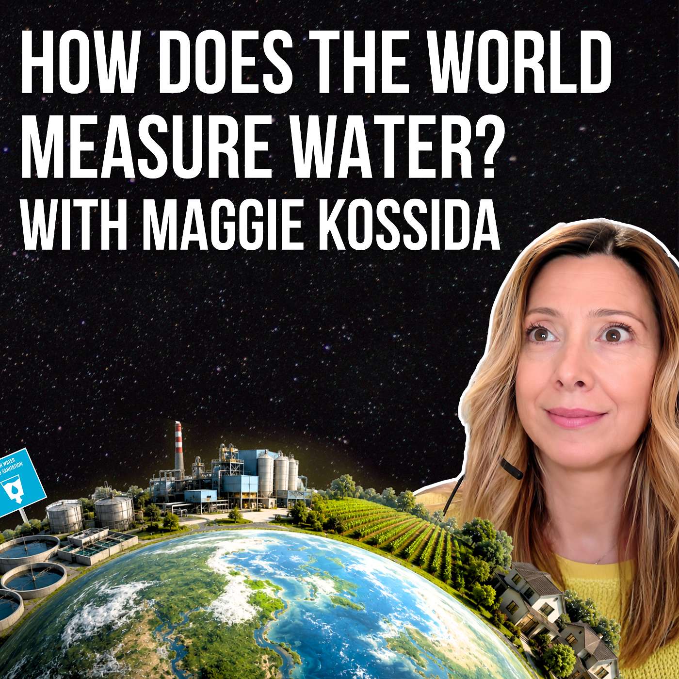 How does the world measure water? with Maggie Kossida episode artwork
