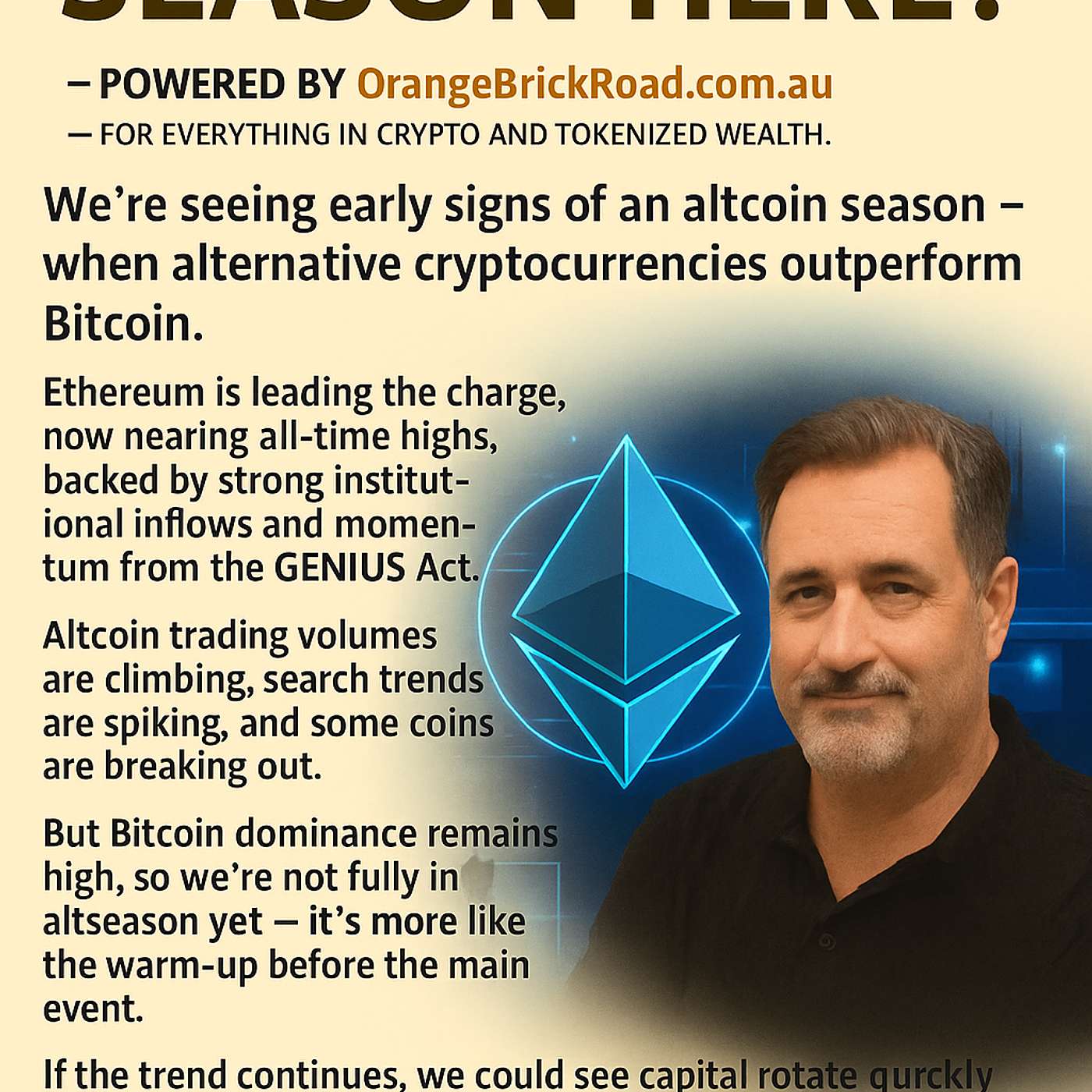 Is Altcoin Season Here?  — Powered by OrangeBrickRoad.com.au