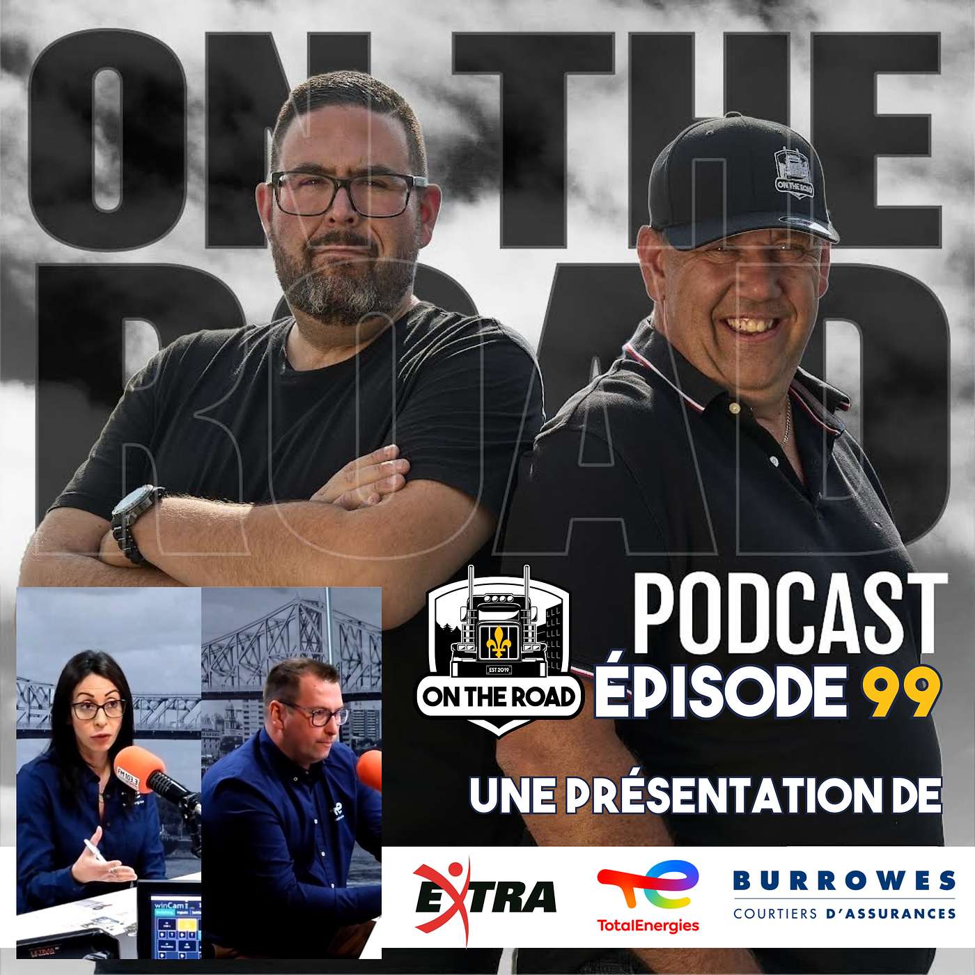 On the road Québec (le podcast) Épisode 99 avec Rima et Sébastien de TotalÉnergies episode artwork