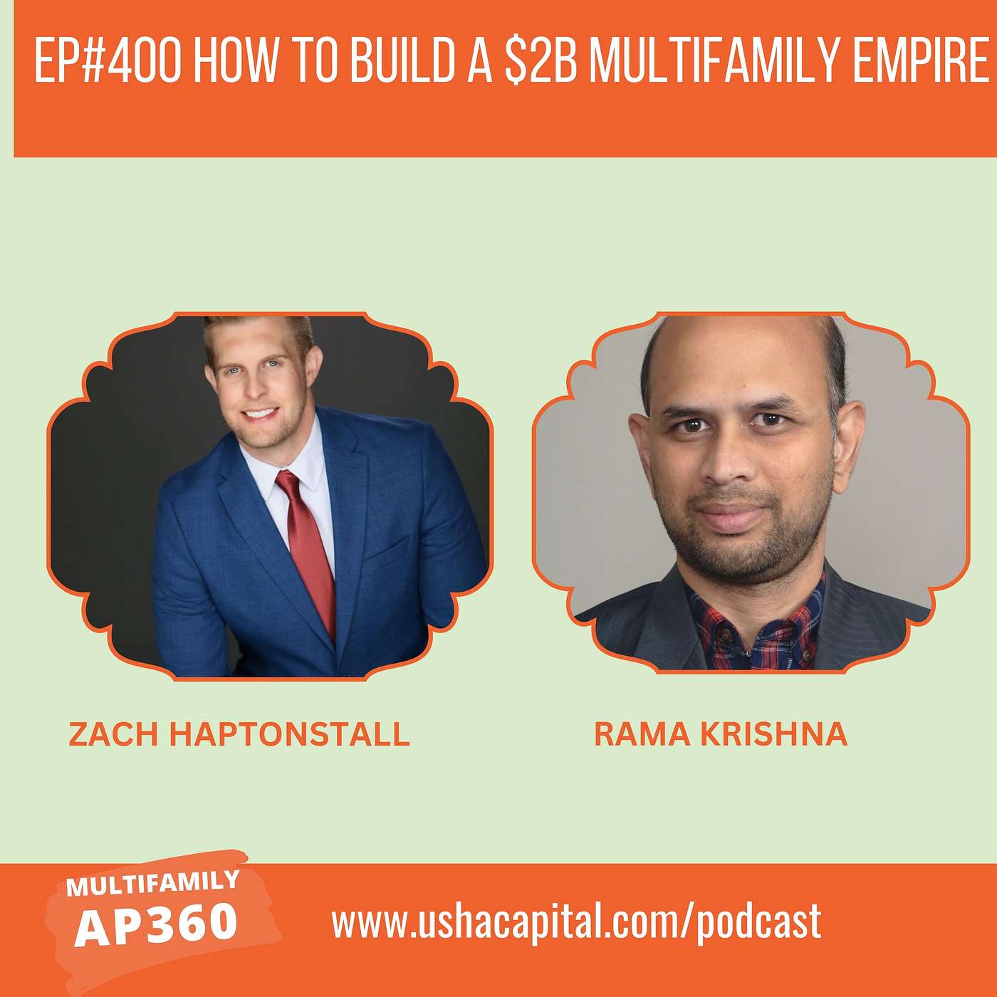 EP#400 How to Build a $2B Multifamily Empire: Lessons from Zach Haptonstall
