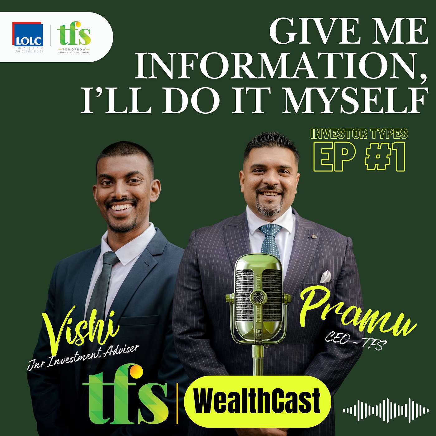 "Give me information. I'll do it myself" episode artwork