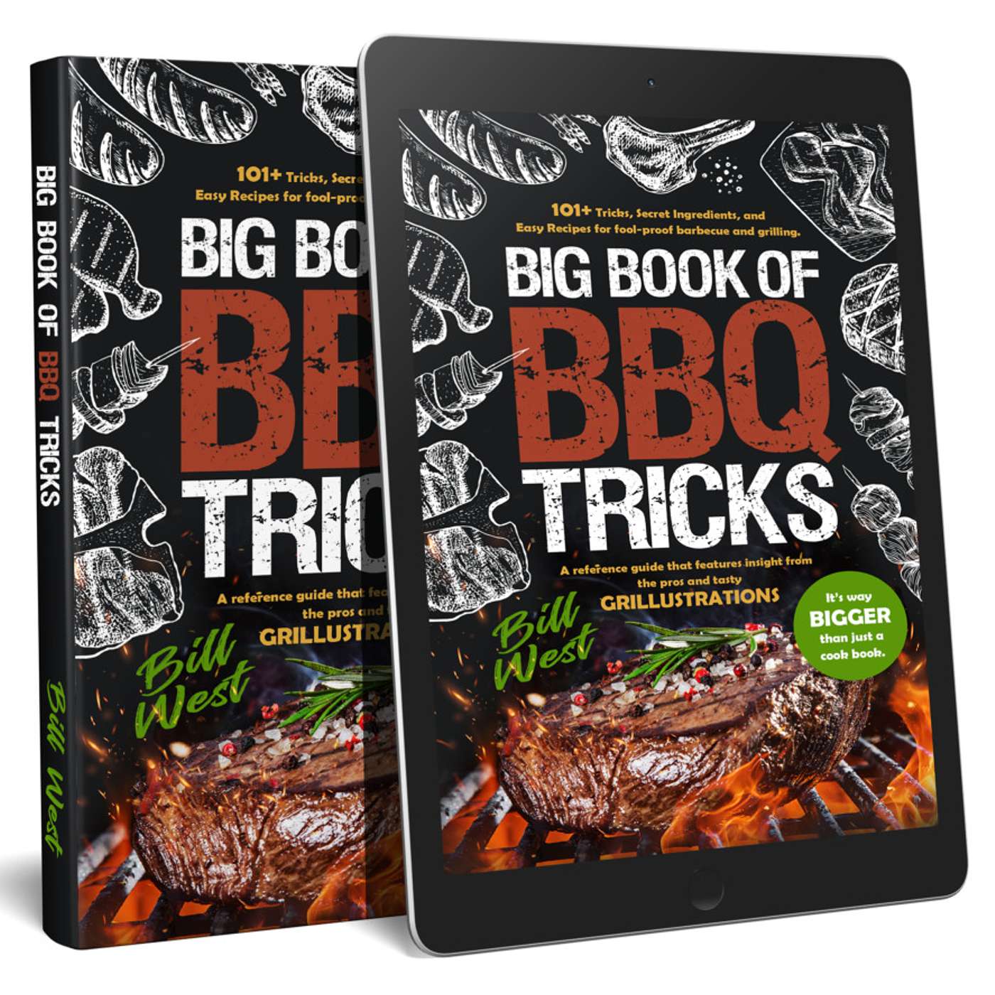 BIG BOOK of BBQ TRICKS by BILL WEST on BBQ RADIO NETWORK