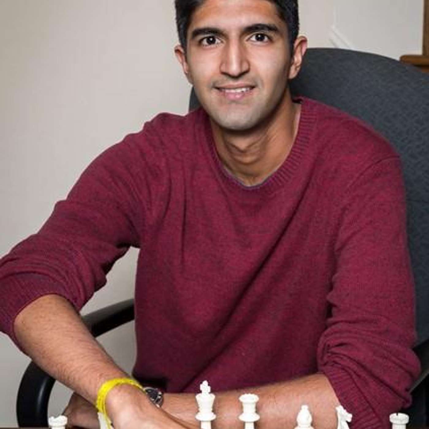 Episode 233 with Vishnu Warrier, Sr. Technology Consultant at EY & Author of The Chess Bible episode artwork