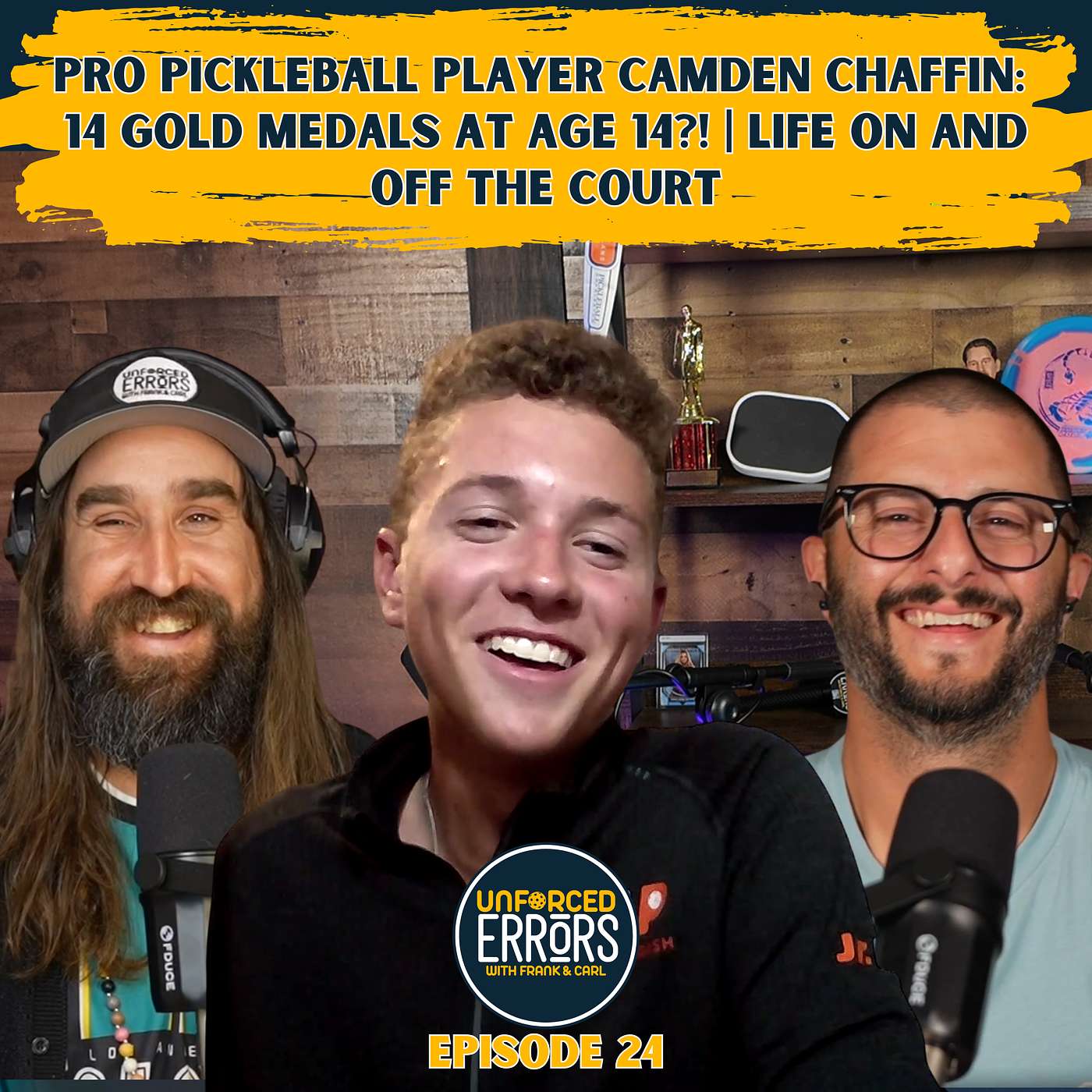 Pro Pickleball Player Camden Chaffin: 14 Gold Medals at Age 14?! | Life On and Off the Court episode artwork