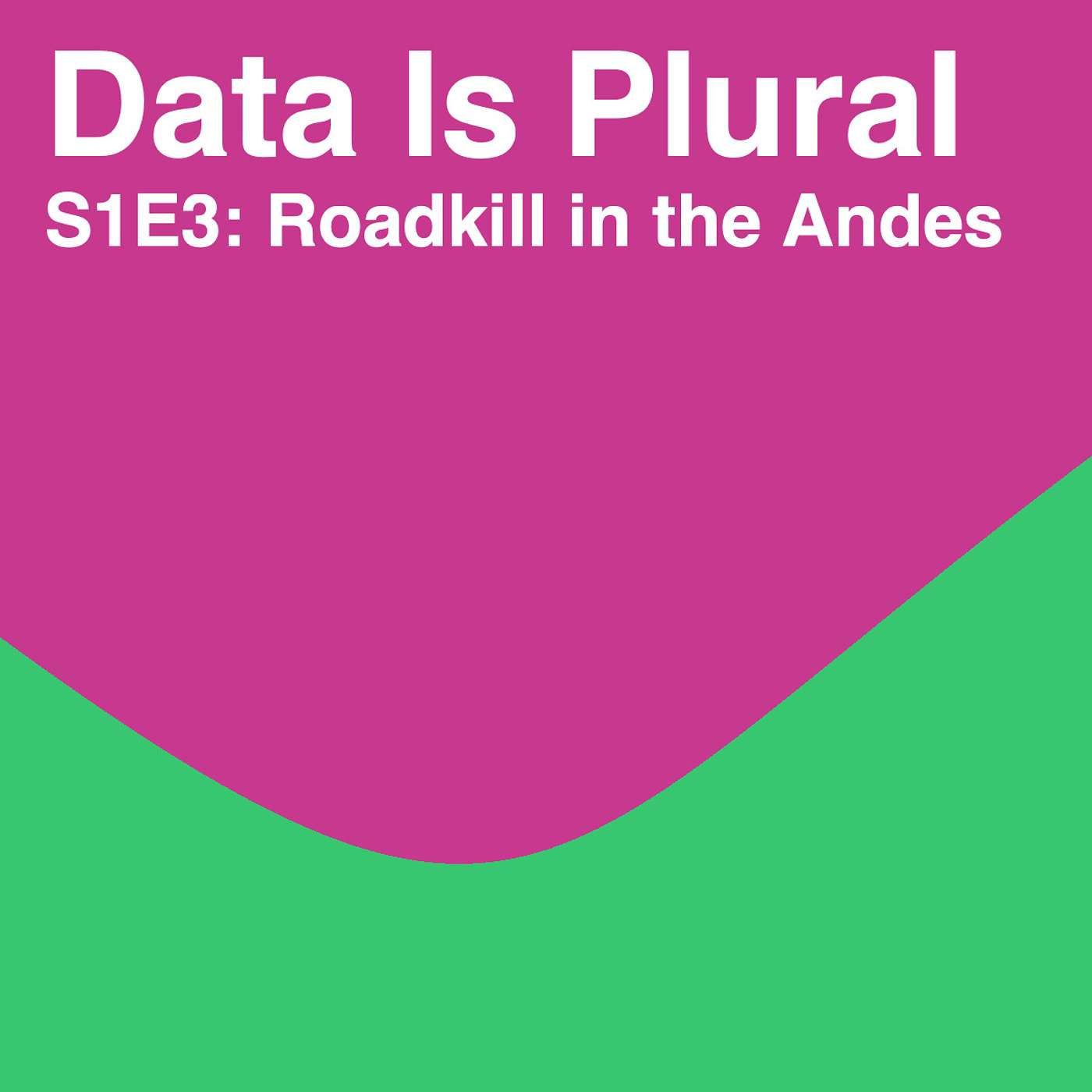 Data Is Plural