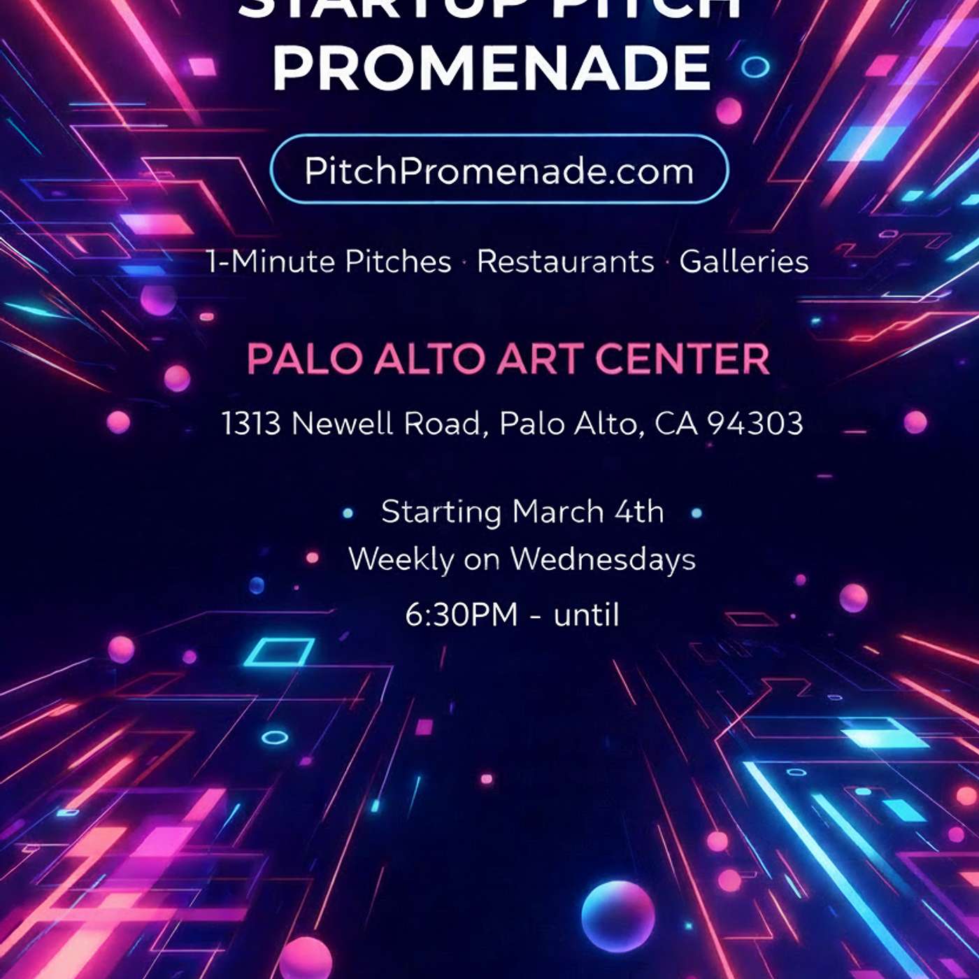 Startup Pitch Promenade Podcast podcast artwork