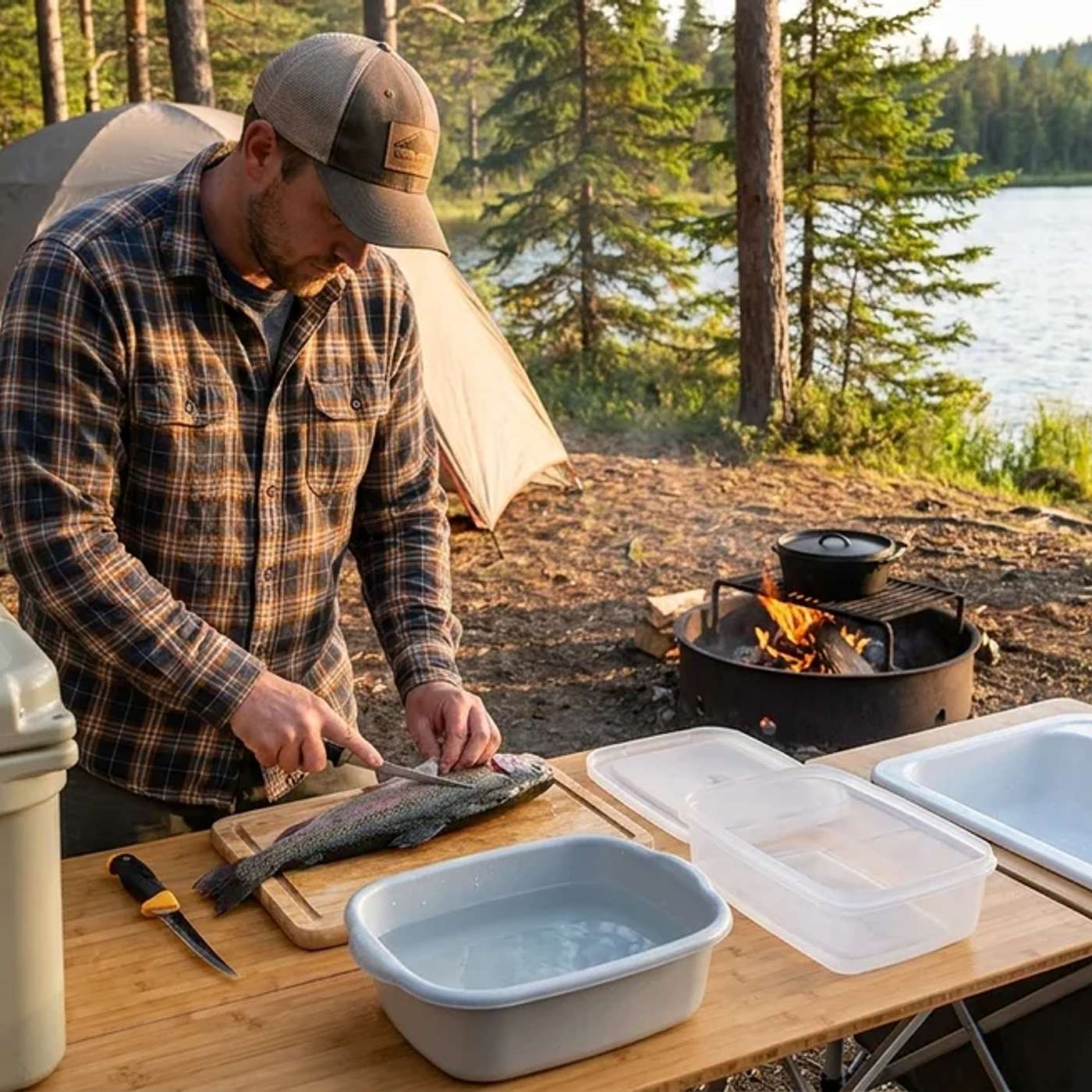 Fishing, Fish Cleaning, and Food Safety at Camp episode artwork