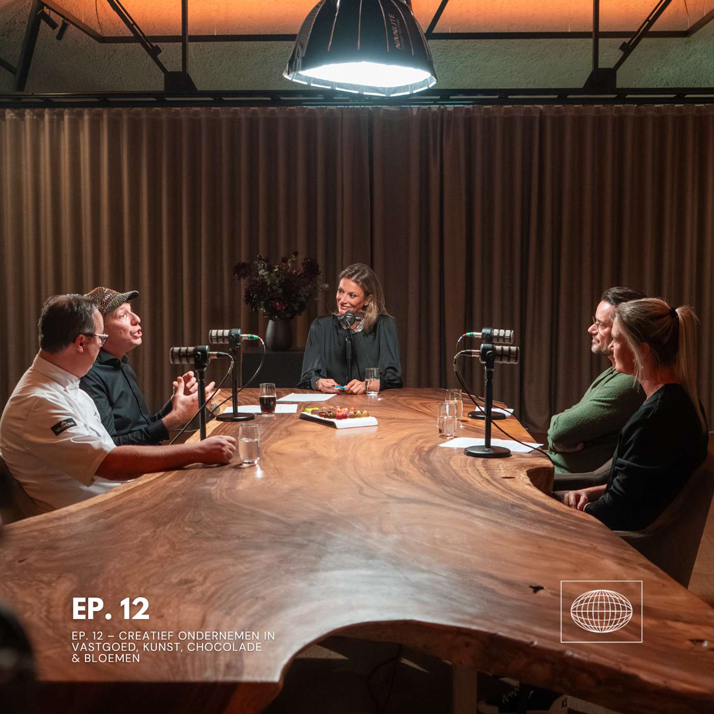 S.1 Ep.12 – Creatief Ondernemen in Vastgoed, Kunst, Chocolade & Bloemen