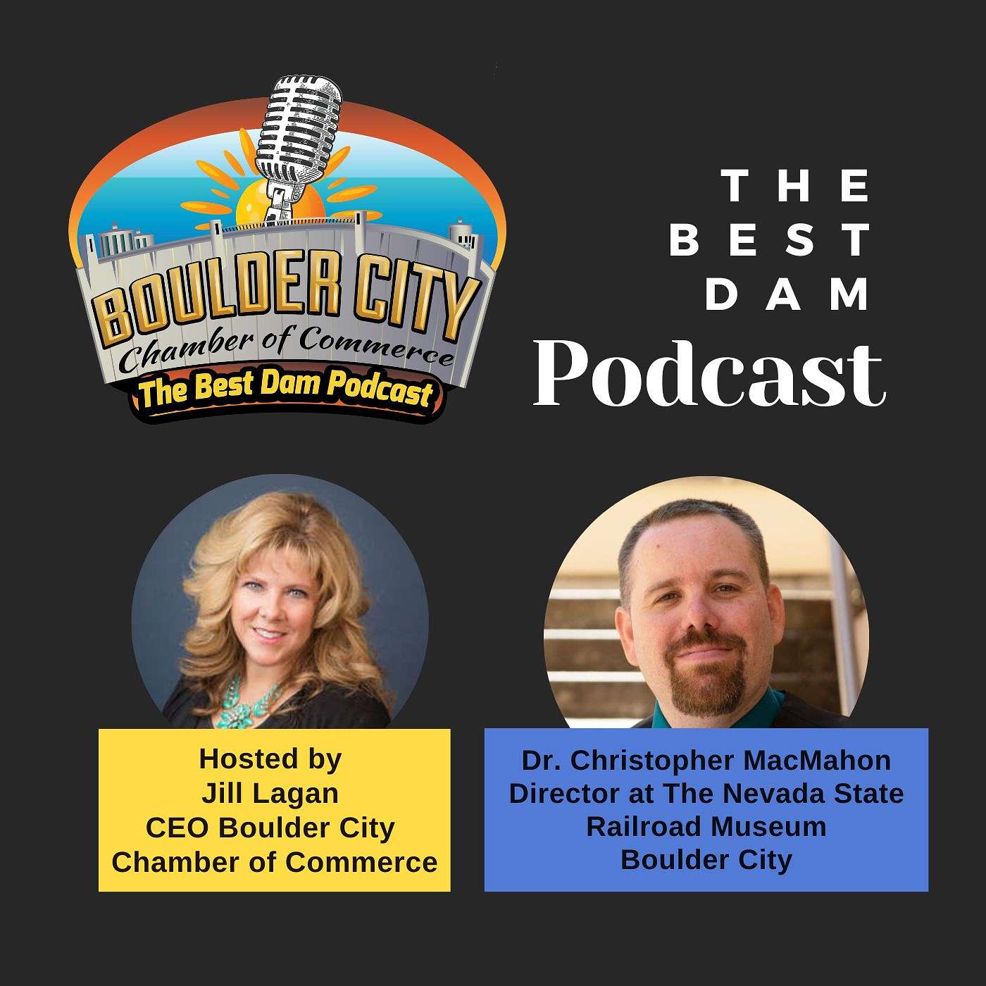 Dr. Christopher MacMahon, Director at The Nevada State Railroad Museum Boulder City episode artwork