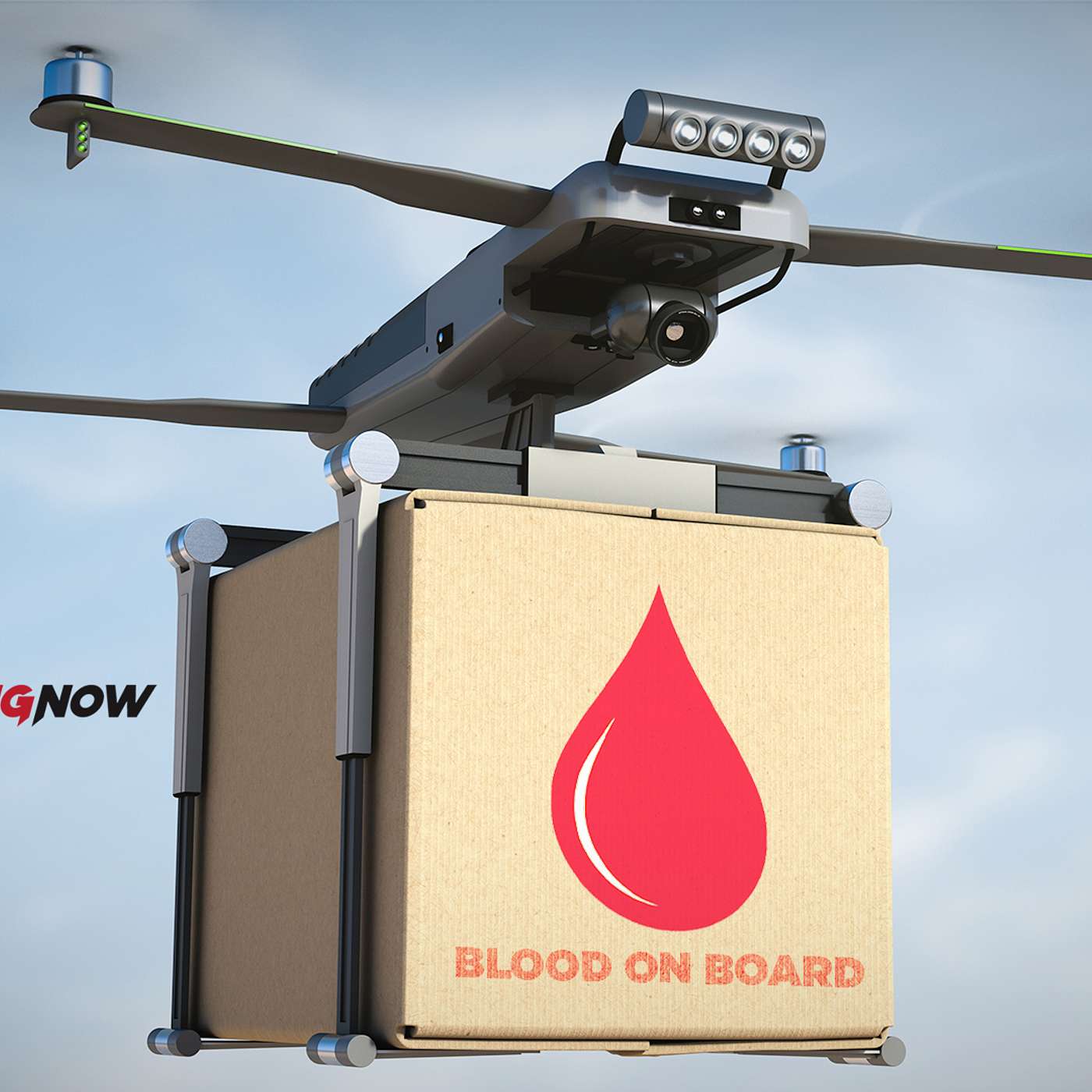 LISTEN: Google’s Drones Picked to Fly Blood Over London