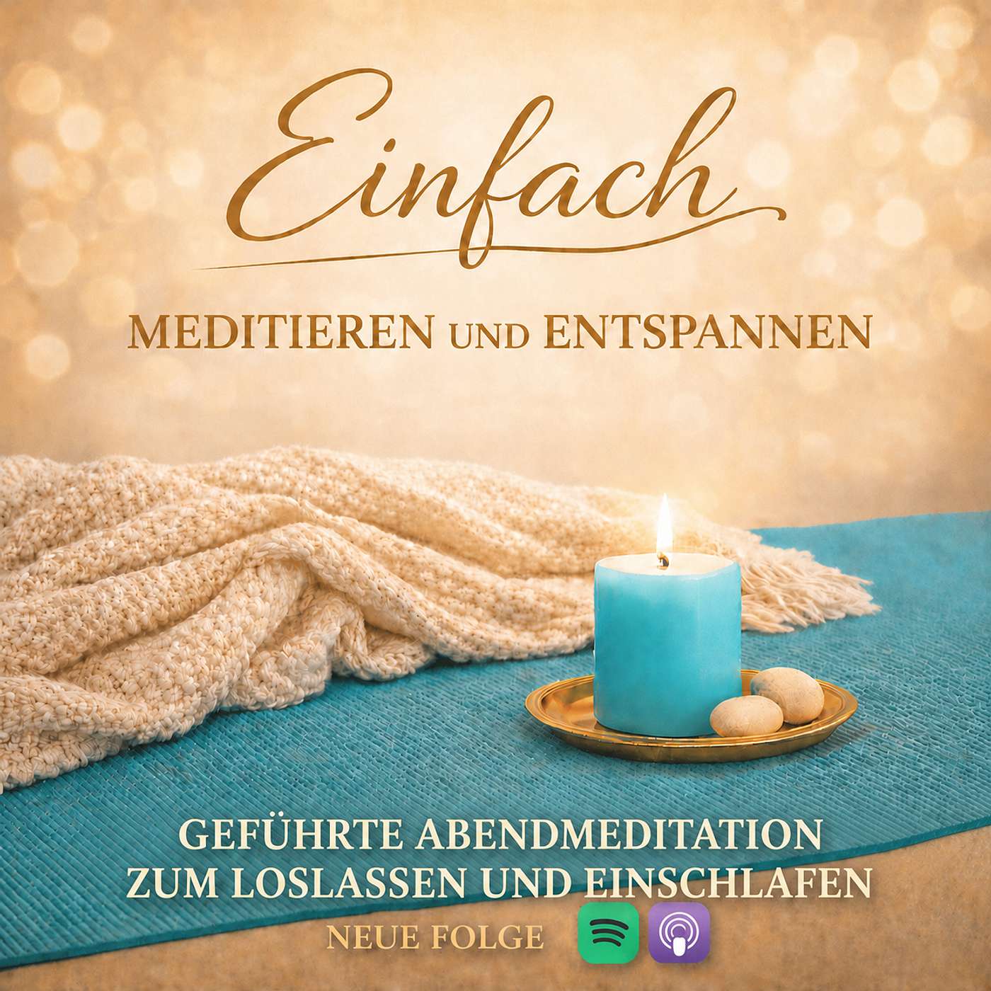 Geführte Abendmeditation zum Loslassen und einschlafen episode artwork