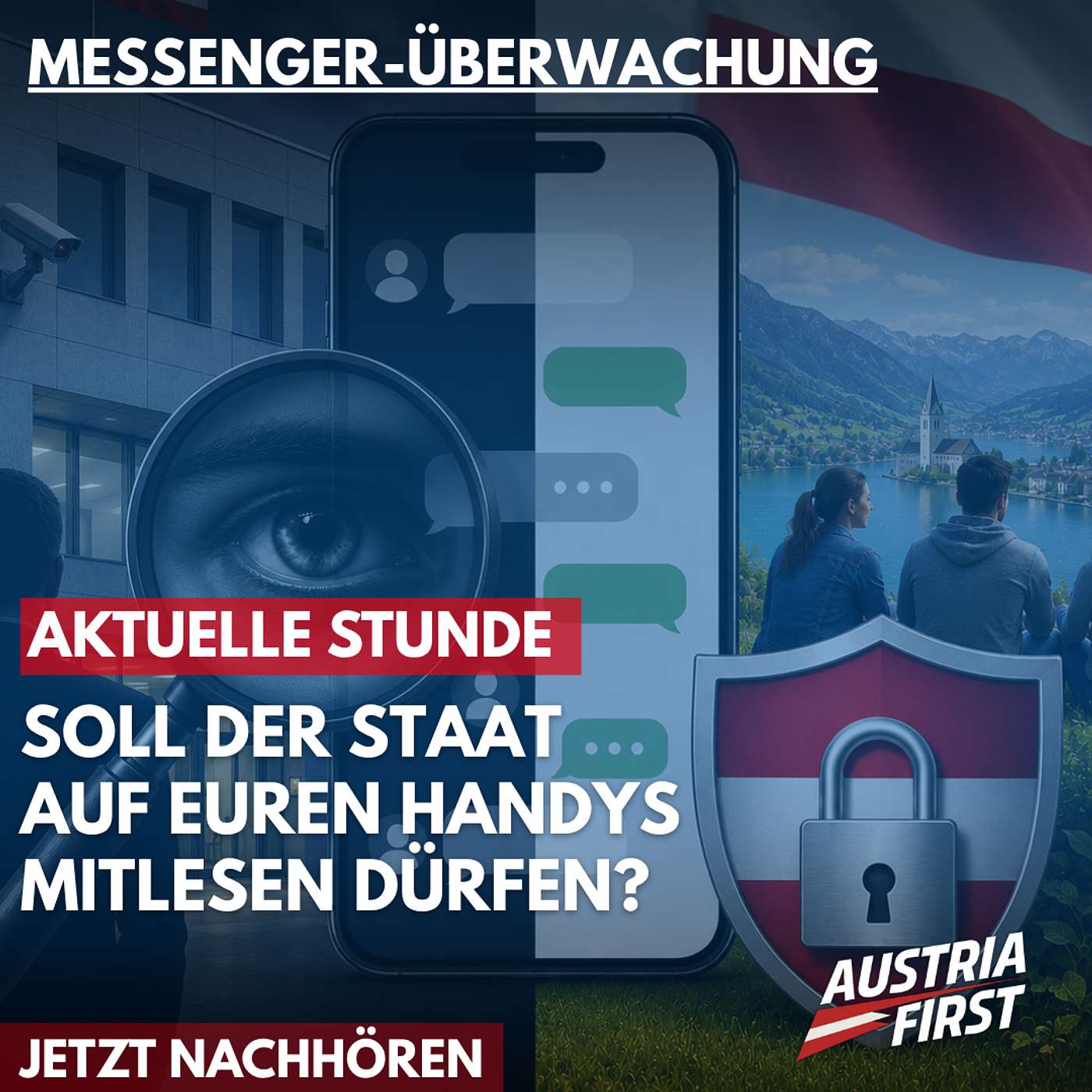 Der Staat greift nach unseren Handys: Stoppt der Verfassungsgerichtshof den Überwachungswahn? episode artwork