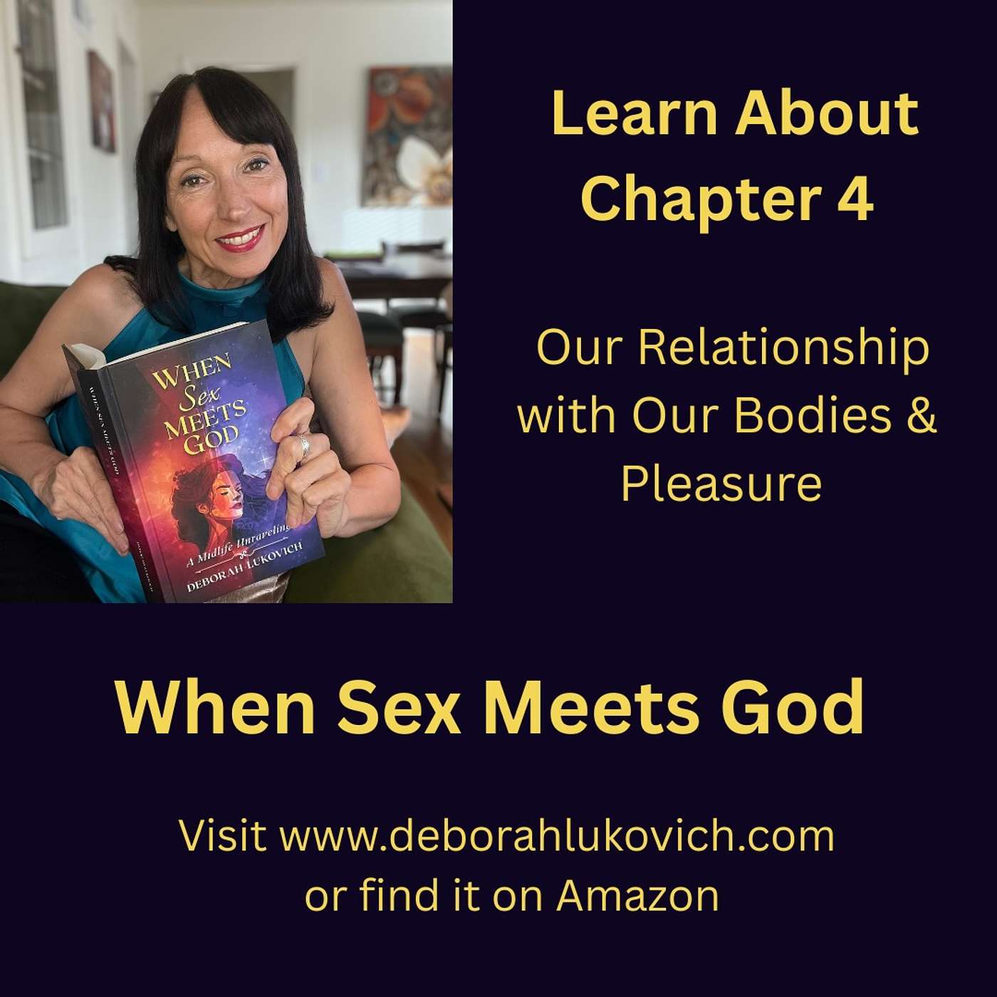 Skipping to Chapter 4 of When Sex Meets God: What's Your Relationship Like With Your Body & Pleasure?