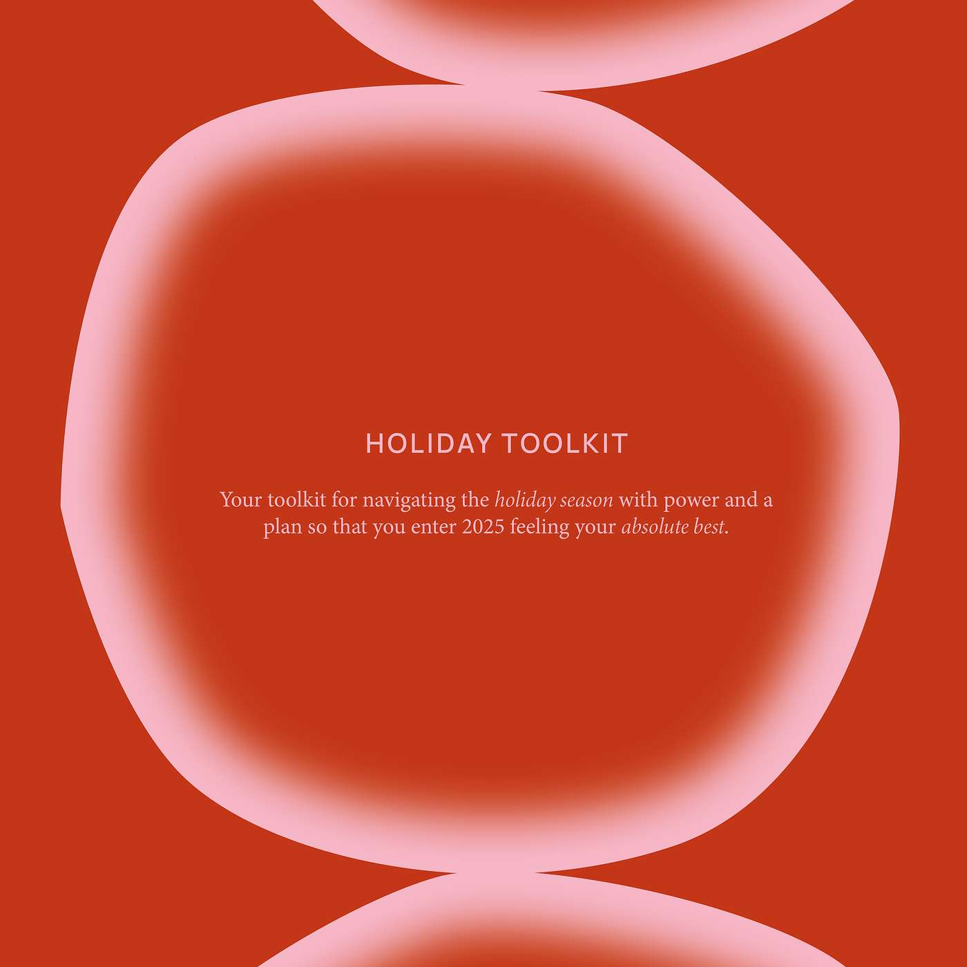 Holiday Toolkit: Chapter 1 - Busyness & Change of Routine