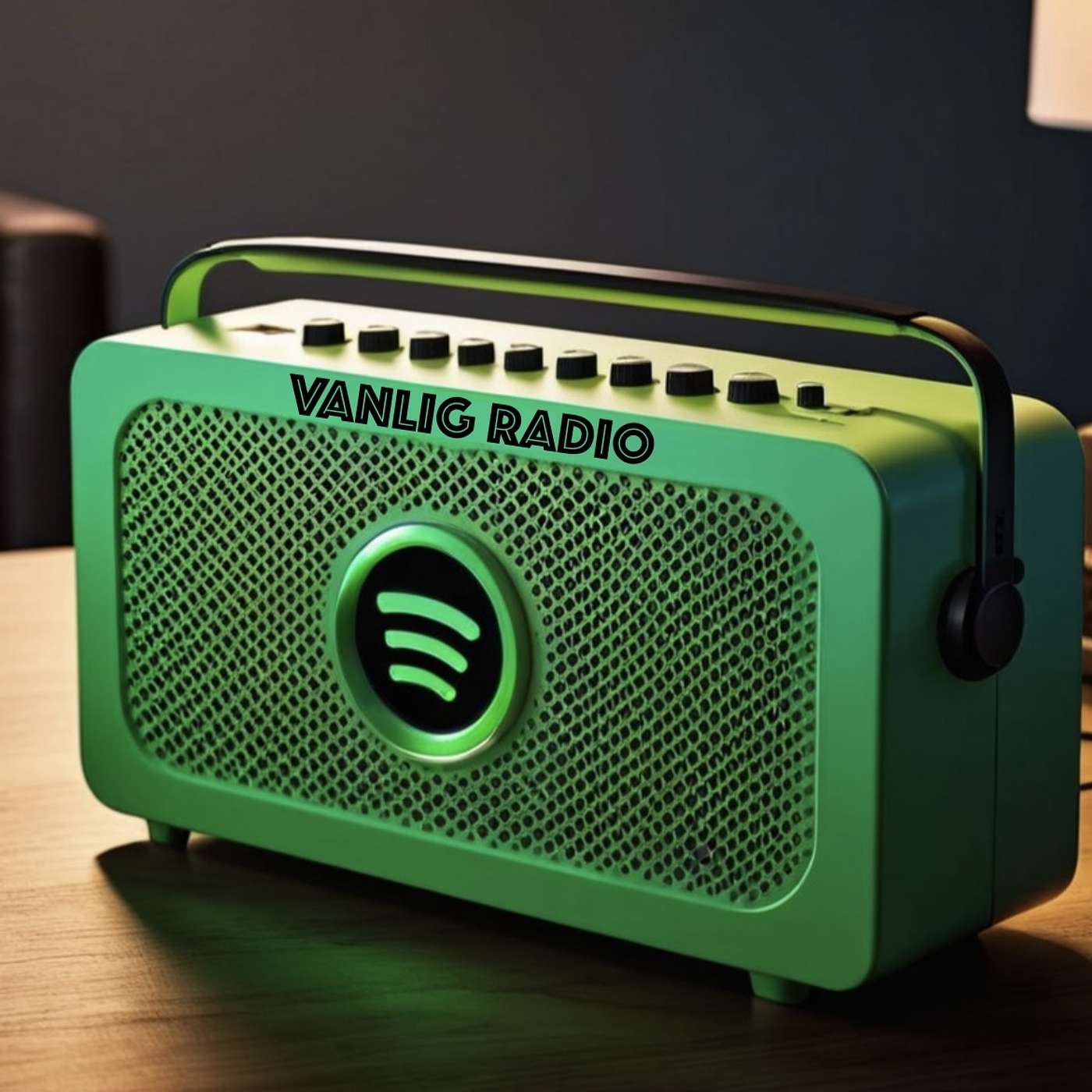 D'Merkes laga vanlig radio
