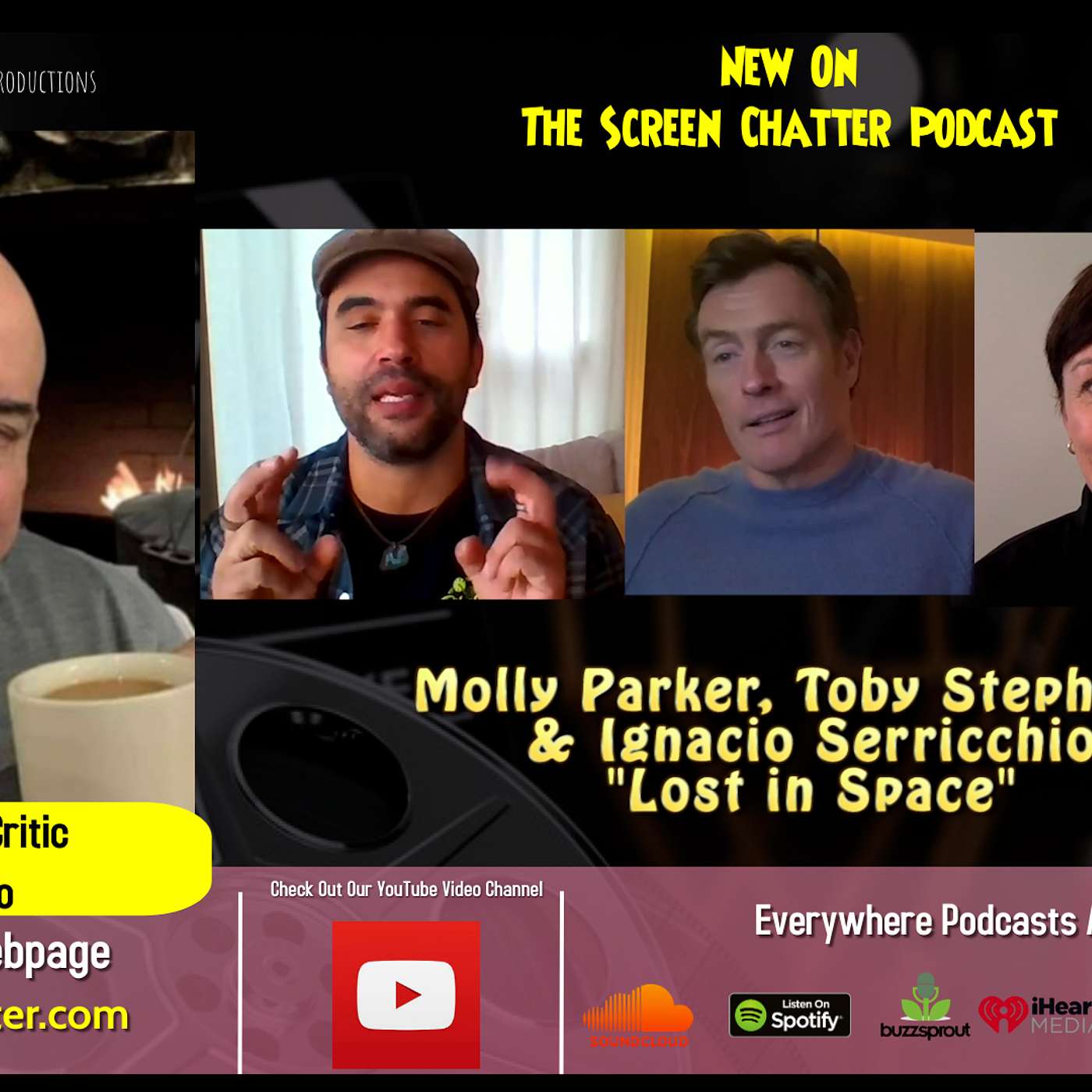 Molly Parker, Toby Stephens & Ignacio Serricchio - Lost in Space