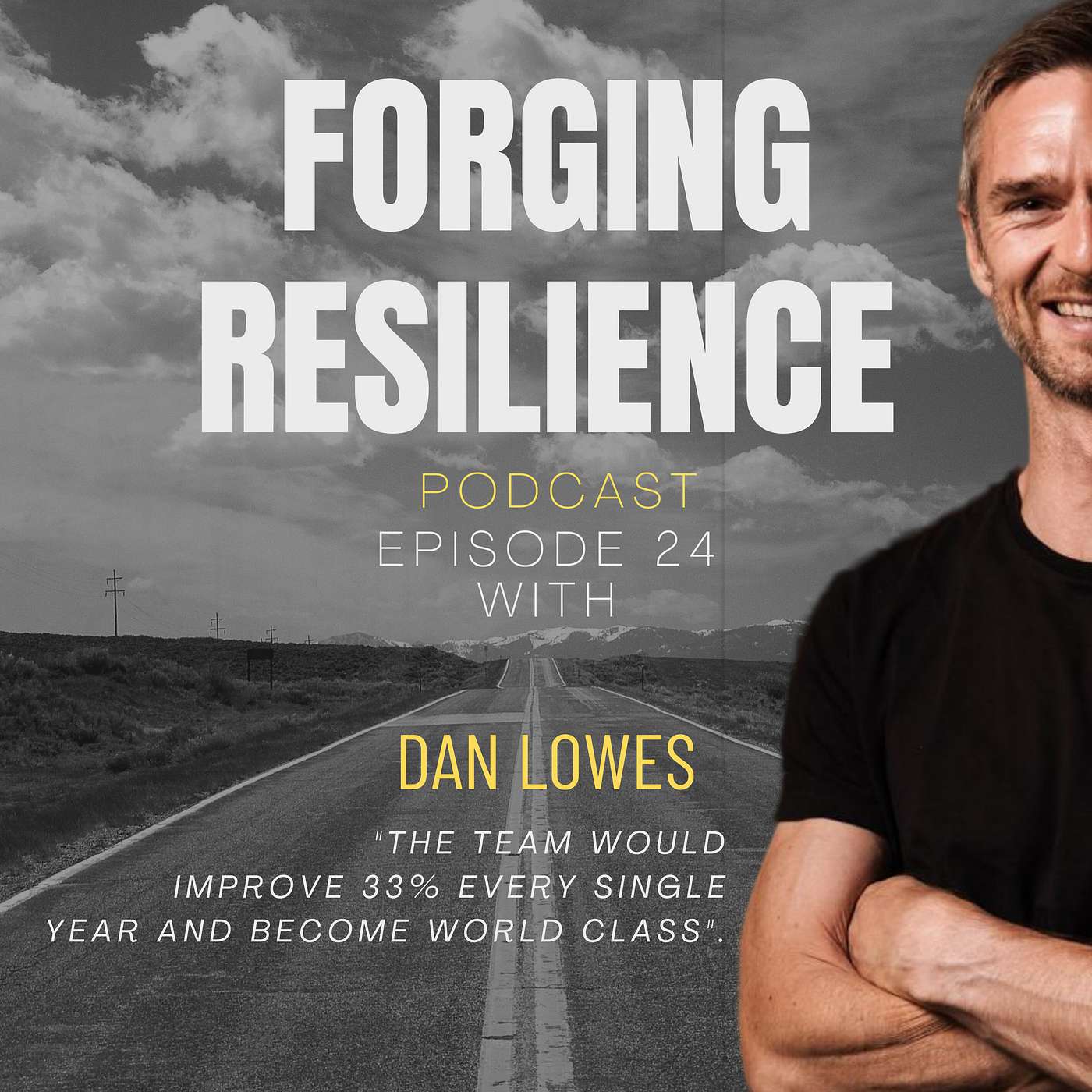24 Dan Lowes: "The team would improve 33% every single year and become world class".