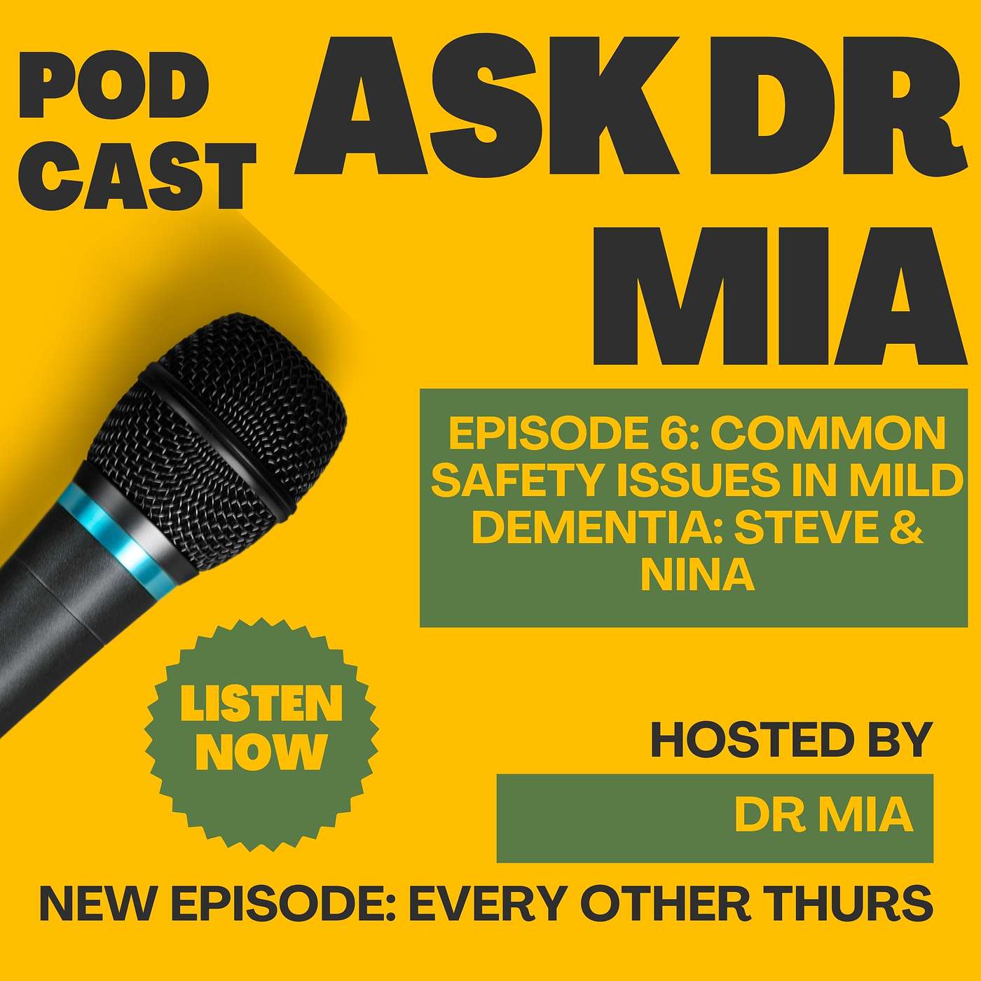 Safety in Dementia - early stages, Memory Series part 2