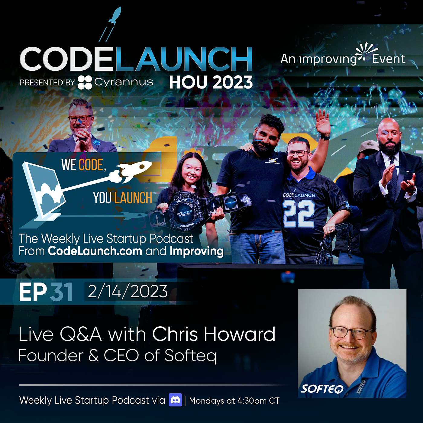 Ep. 31 | Live Q&A with Chris Howard - Founder & CEO of Softeq episode artwork