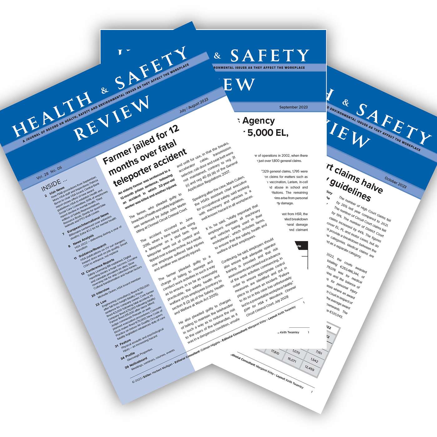 Health & Safety Review podcasts with Margaret Kirby