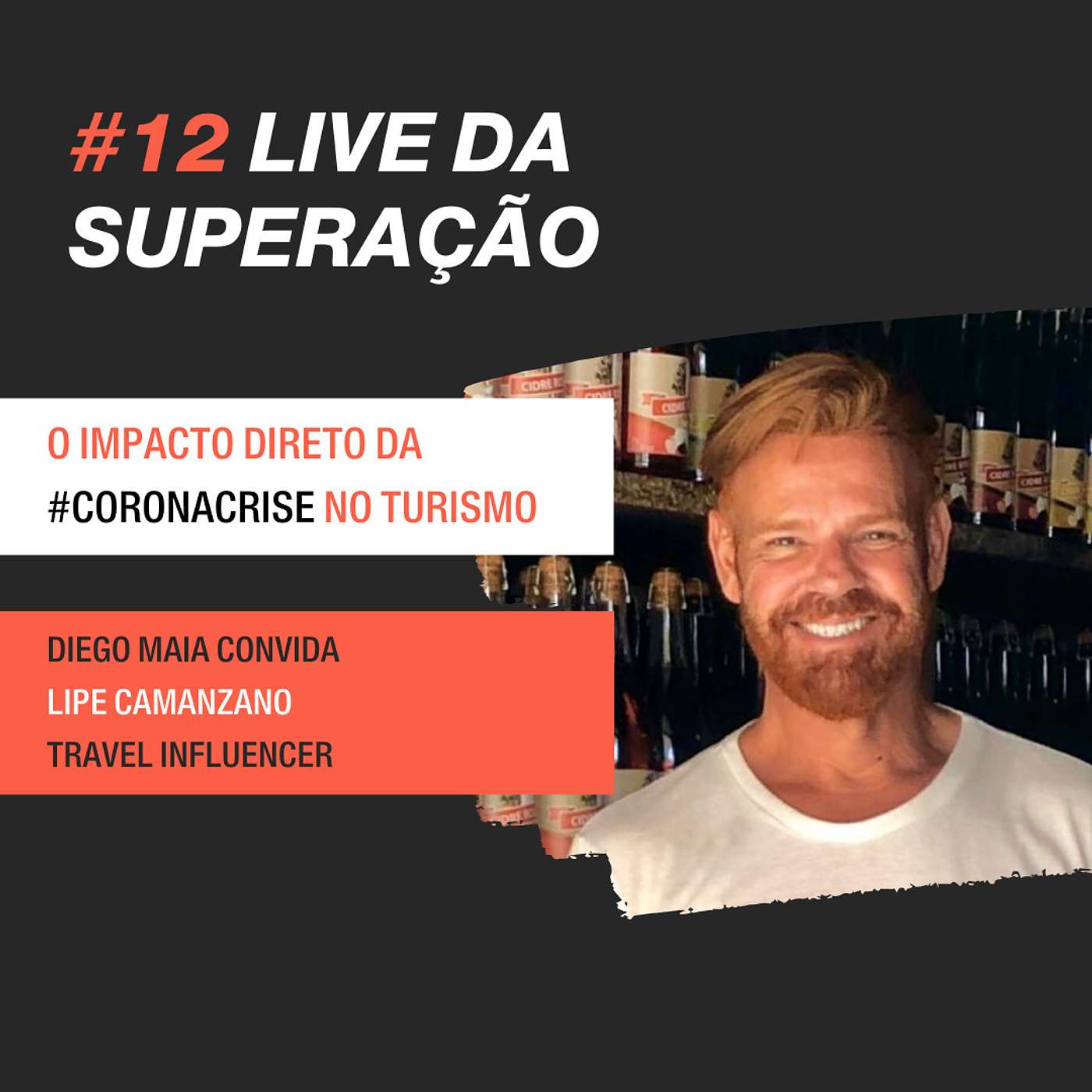 #12 - Lives da Superação: Diego Maia entrevista Lipe Camanzano, Travel Influencer
