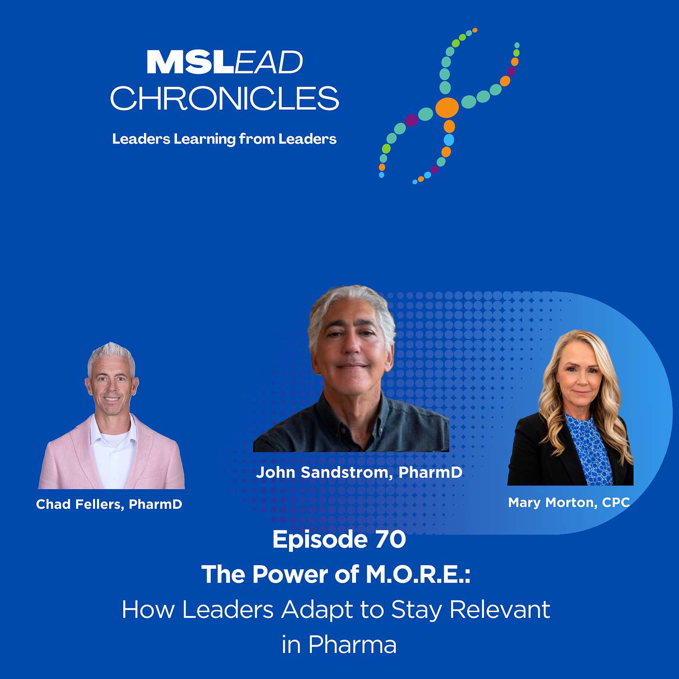 The Power of M.O.R.E.:  How Leaders Adapt to Stay Relevant in Pharma, with John Sandstrom, PharmD episode artwork