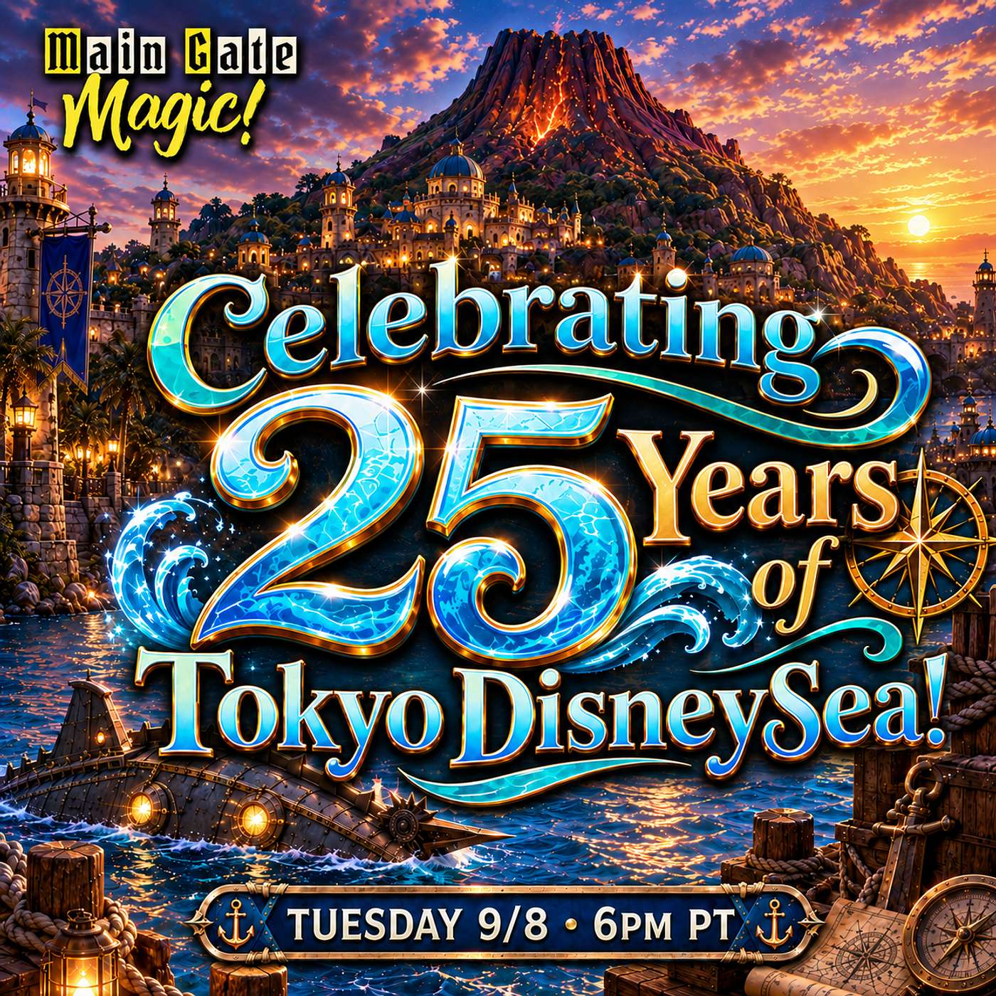 Tokyo Disney Sea 25th Anniversary! episode artwork